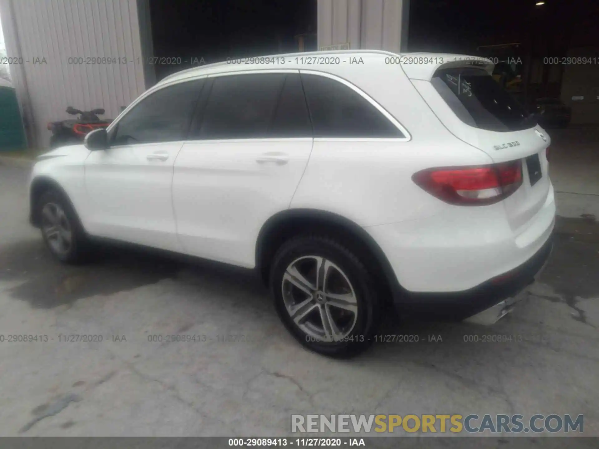 3 Photograph of a damaged car WDC0G4KB0KF551931 MERCEDES-BENZ GLC 2019