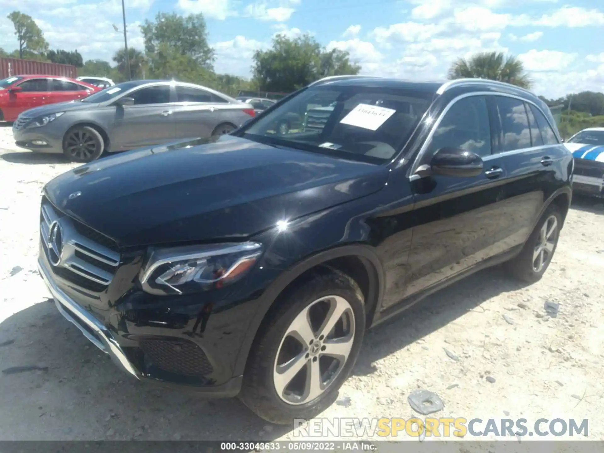 2 Photograph of a damaged car WDC0G4KB0KV117658 MERCEDES-BENZ GLC 2019