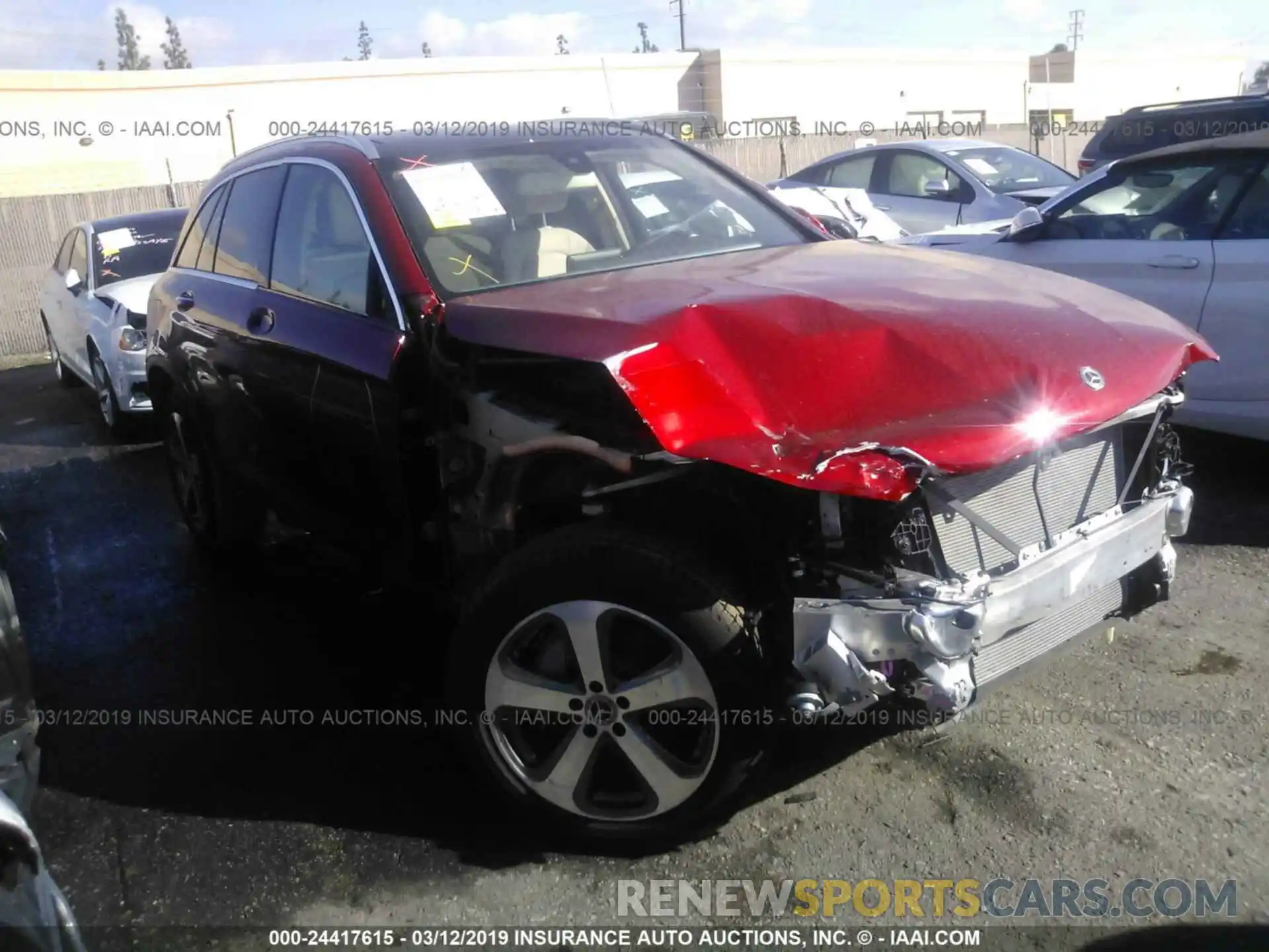 1 Photograph of a damaged car WDC0G4KB0KV118289 MERCEDES-BENZ GLC 2019