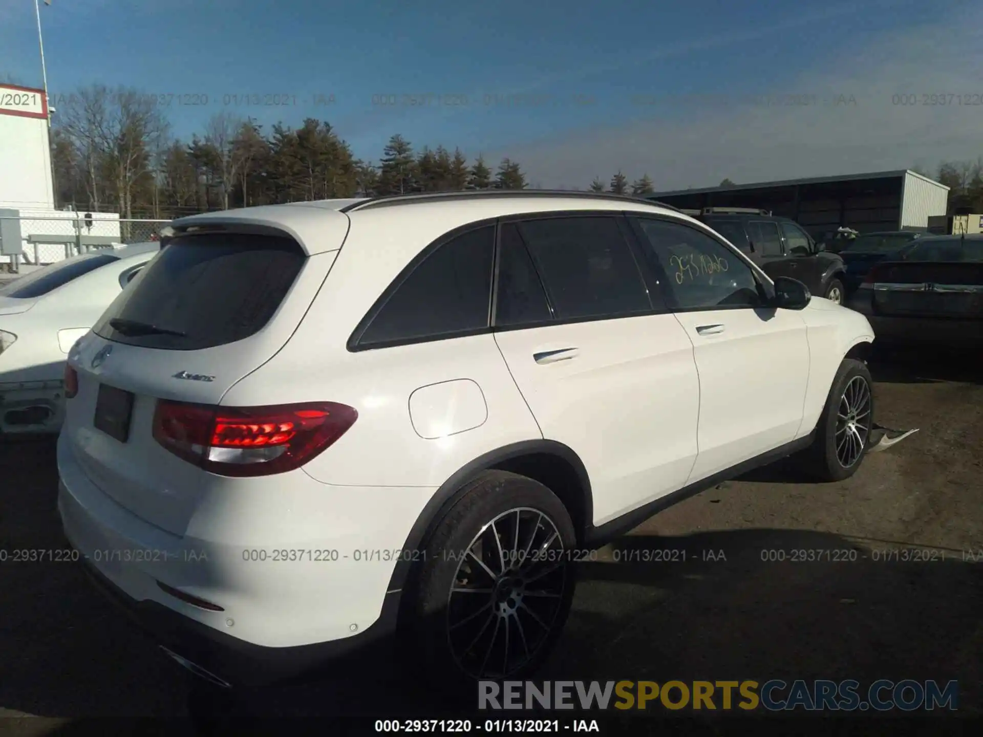 4 Фотография поврежденного автомобиля WDC0G4KB0KV118714 MERCEDES-BENZ GLC 2019