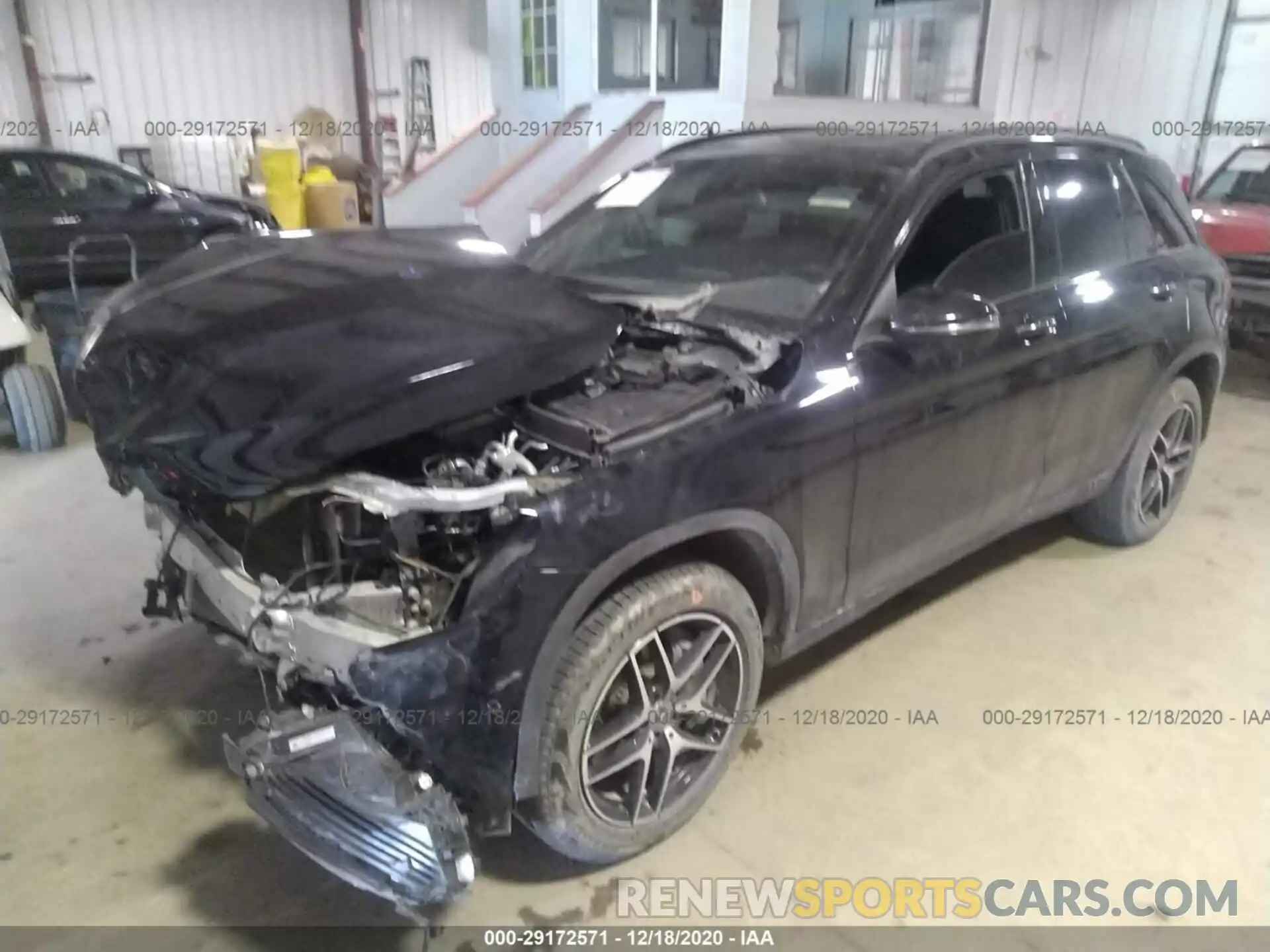 2 Photograph of a damaged car WDC0G4KB0KV122407 MERCEDES-BENZ GLC 2019