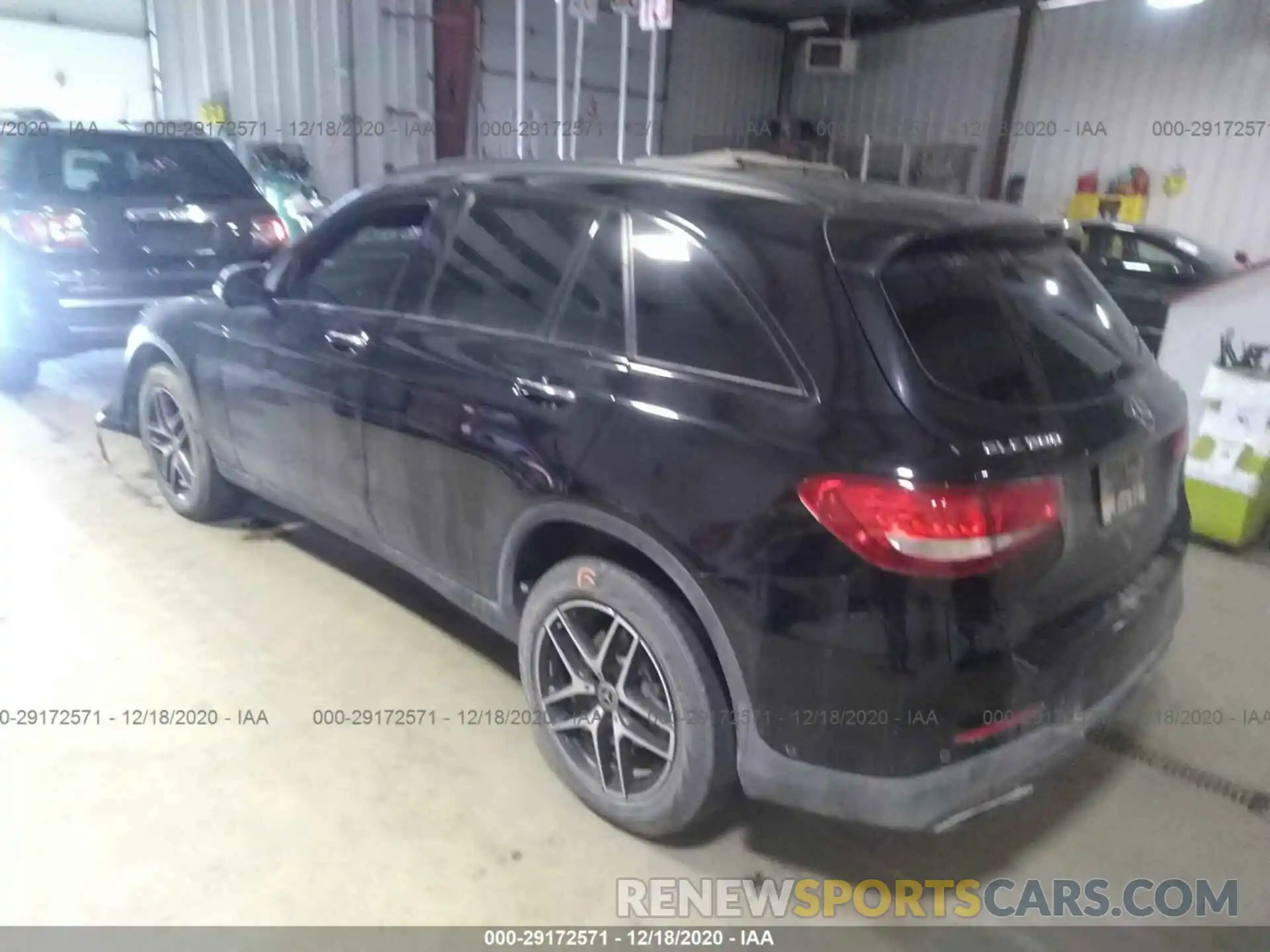 3 Photograph of a damaged car WDC0G4KB0KV122407 MERCEDES-BENZ GLC 2019