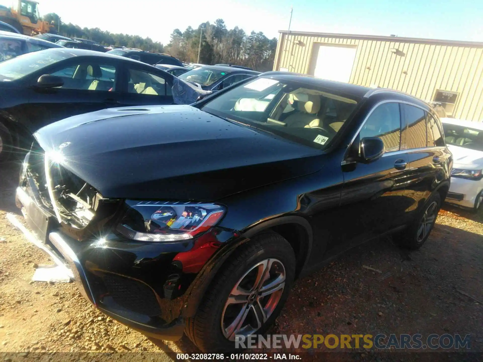 2 Photograph of a damaged car WDC0G4KB0KV127588 MERCEDES-BENZ GLC 2019