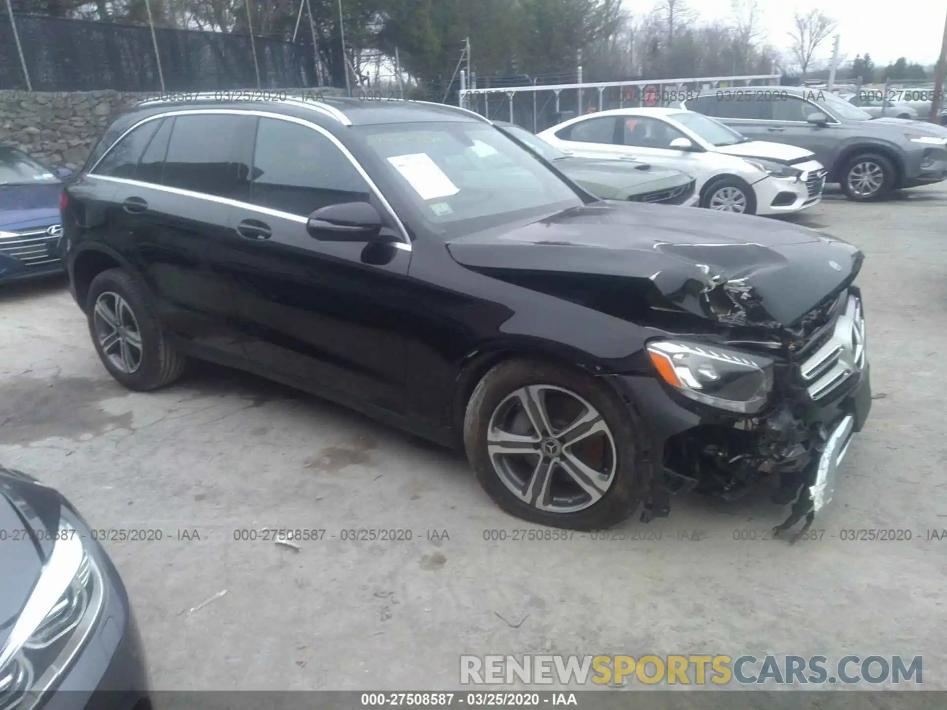 1 Photograph of a damaged car WDC0G4KB0KV158128 MERCEDES-BENZ GLC 2019