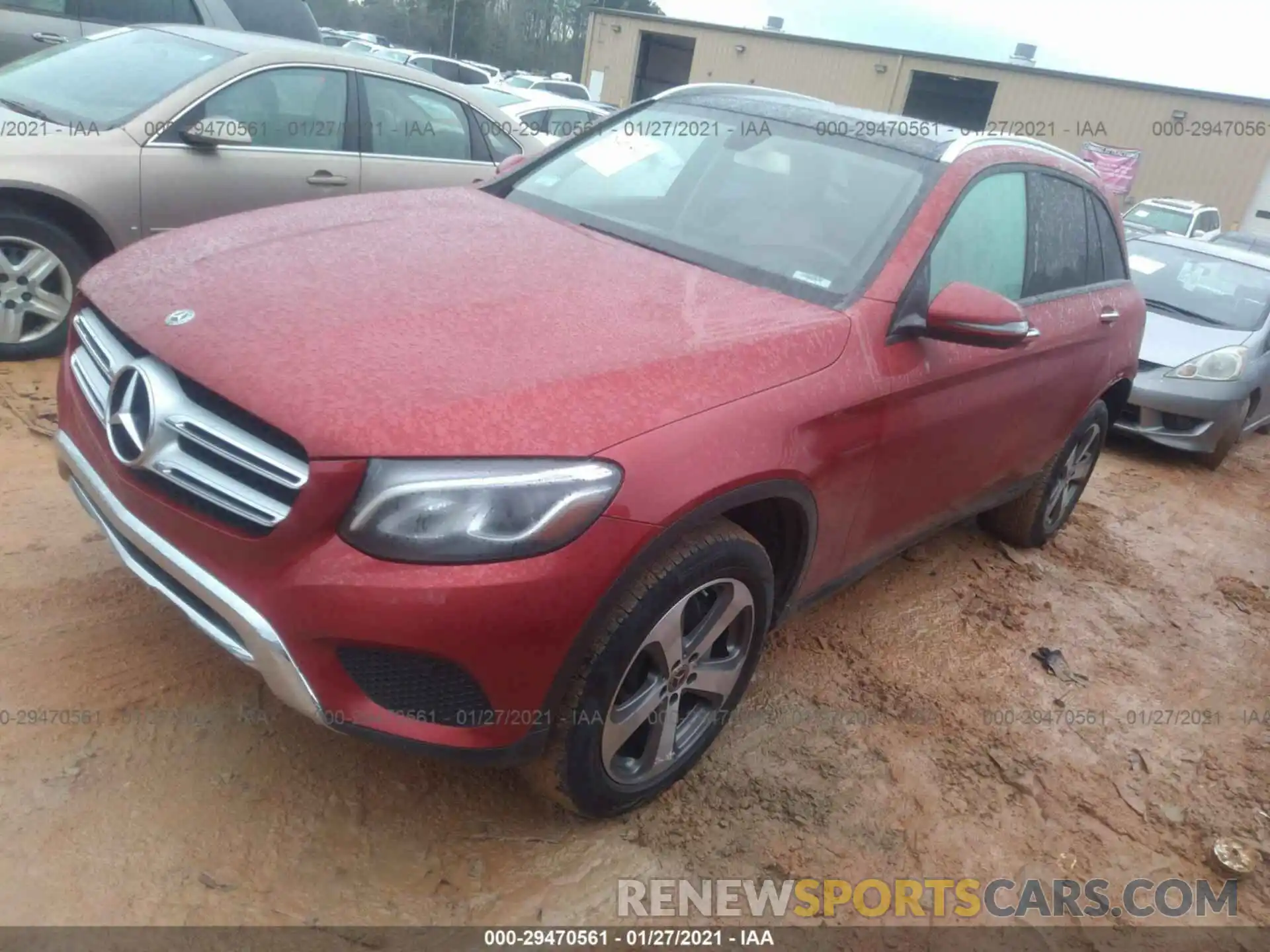 2 Photograph of a damaged car WDC0G4KB0KV162695 MERCEDES-BENZ GLC 2019