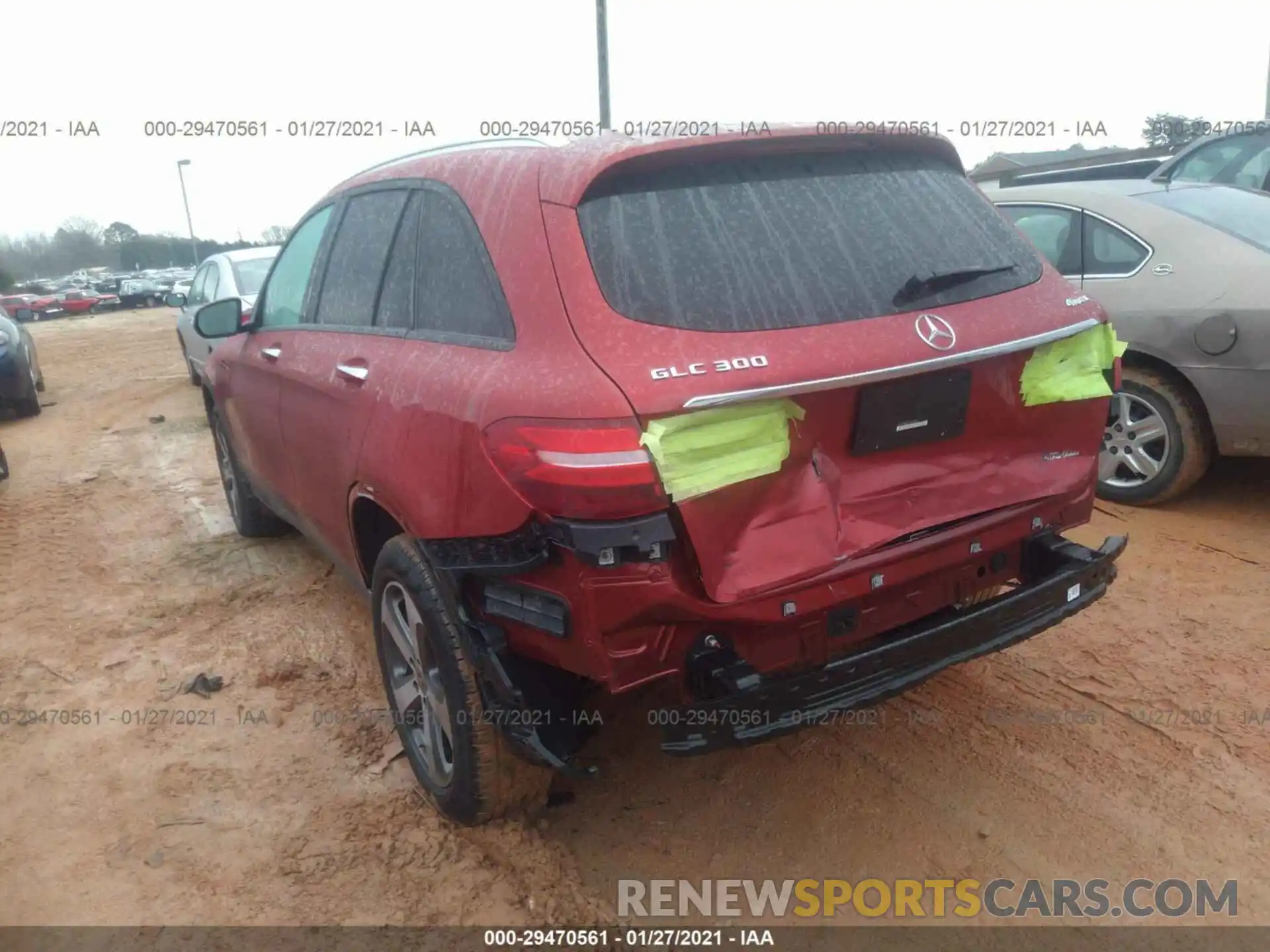 3 Photograph of a damaged car WDC0G4KB0KV162695 MERCEDES-BENZ GLC 2019