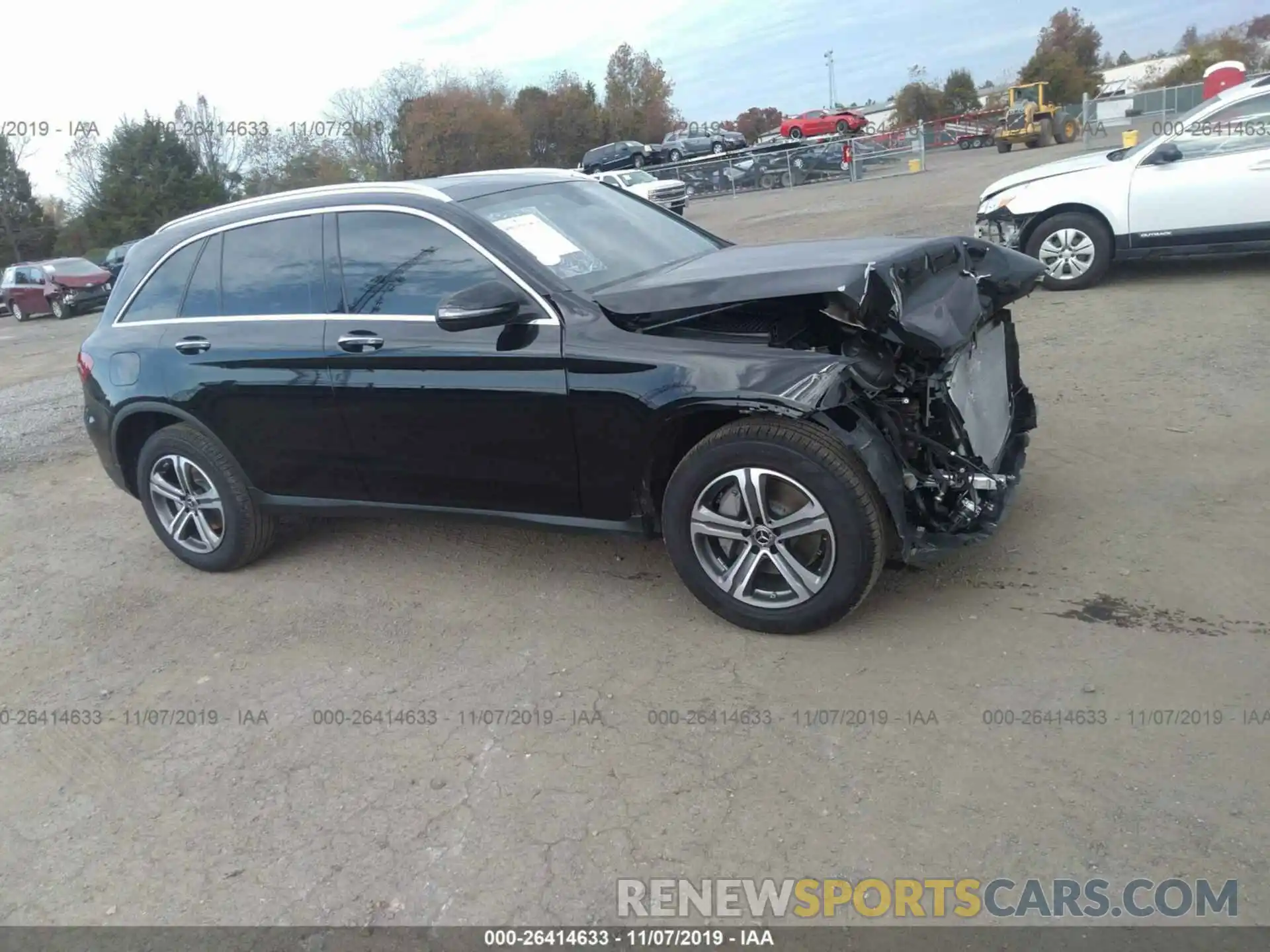 1 Photograph of a damaged car WDC0G4KB0KV172238 MERCEDES-BENZ GLC 2019