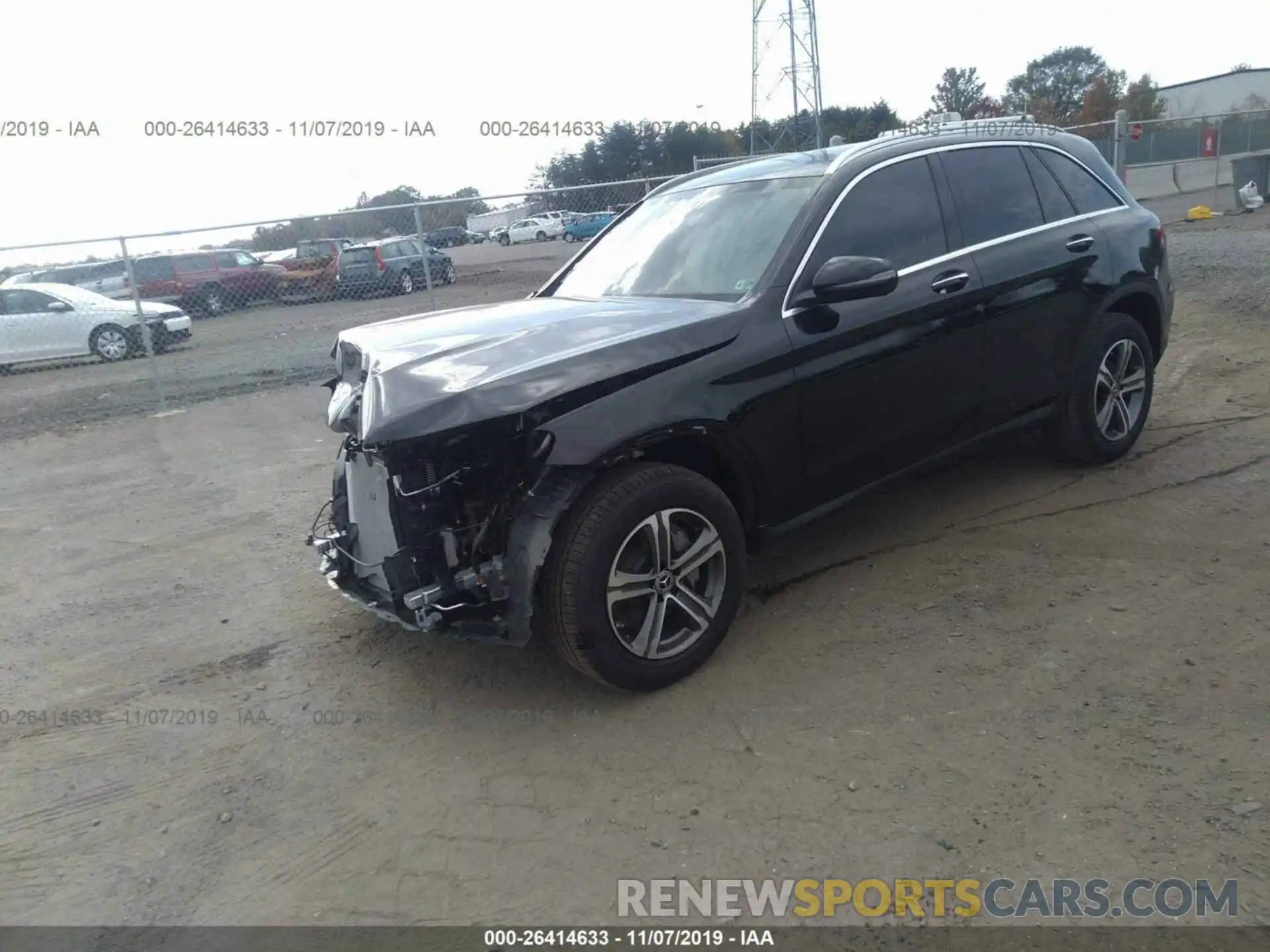 2 Photograph of a damaged car WDC0G4KB0KV172238 MERCEDES-BENZ GLC 2019