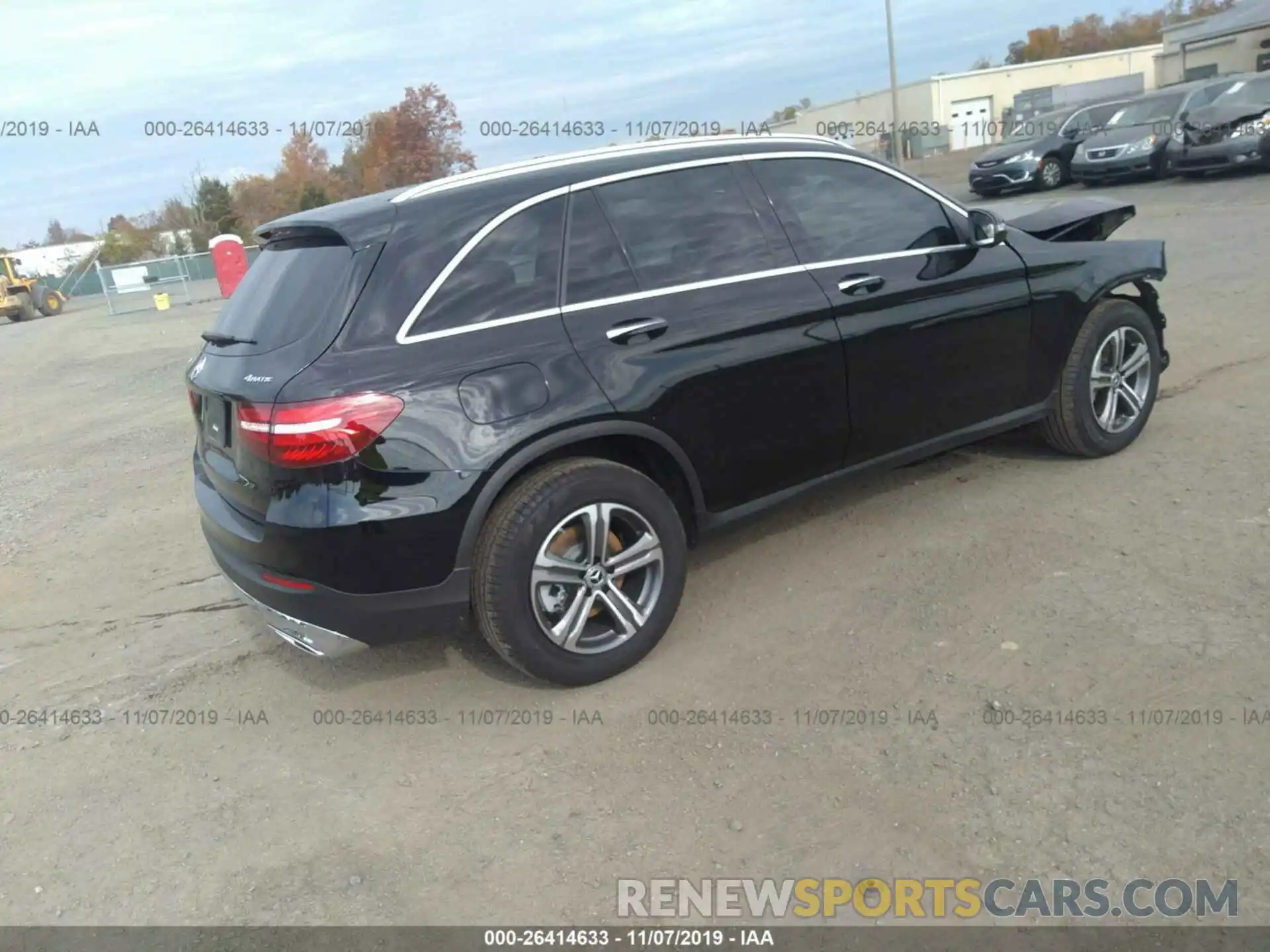 4 Photograph of a damaged car WDC0G4KB0KV172238 MERCEDES-BENZ GLC 2019