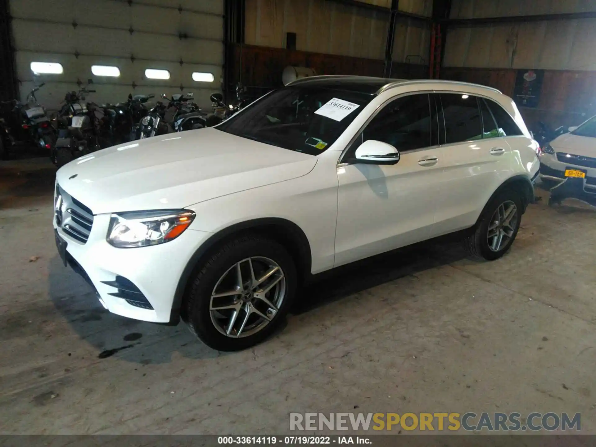 2 Photograph of a damaged car WDC0G4KB1KF543224 MERCEDES-BENZ GLC 2019