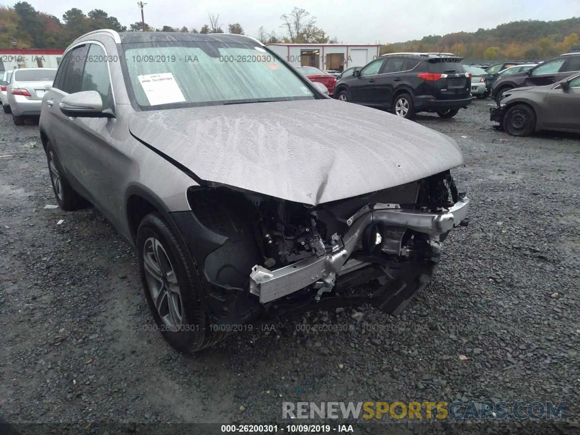 6 Photograph of a damaged car WDC0G4KB1KF601557 MERCEDES-BENZ GLC 2019