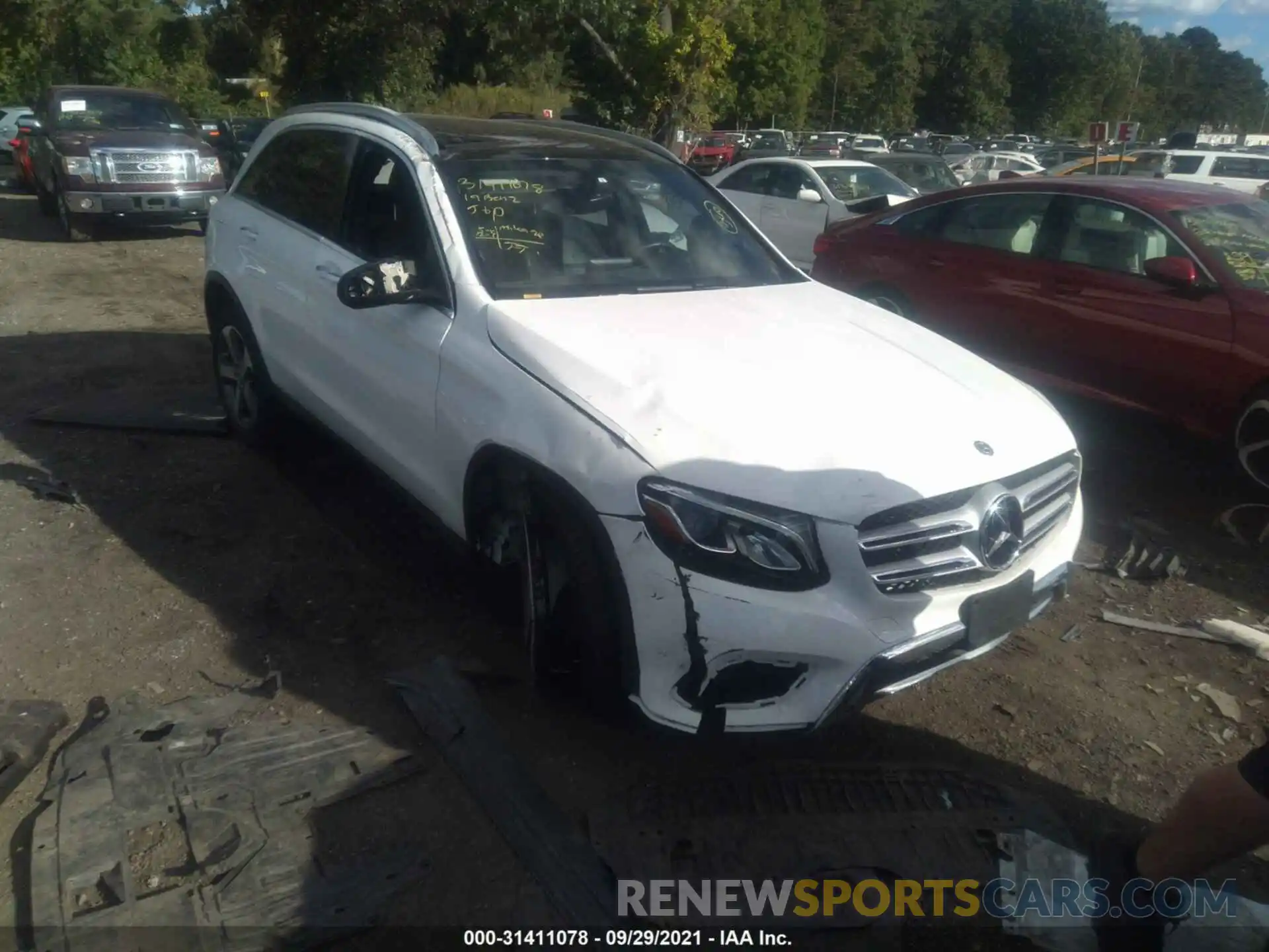 6 Photograph of a damaged car WDC0G4KB1KF614910 MERCEDES-BENZ GLC 2019