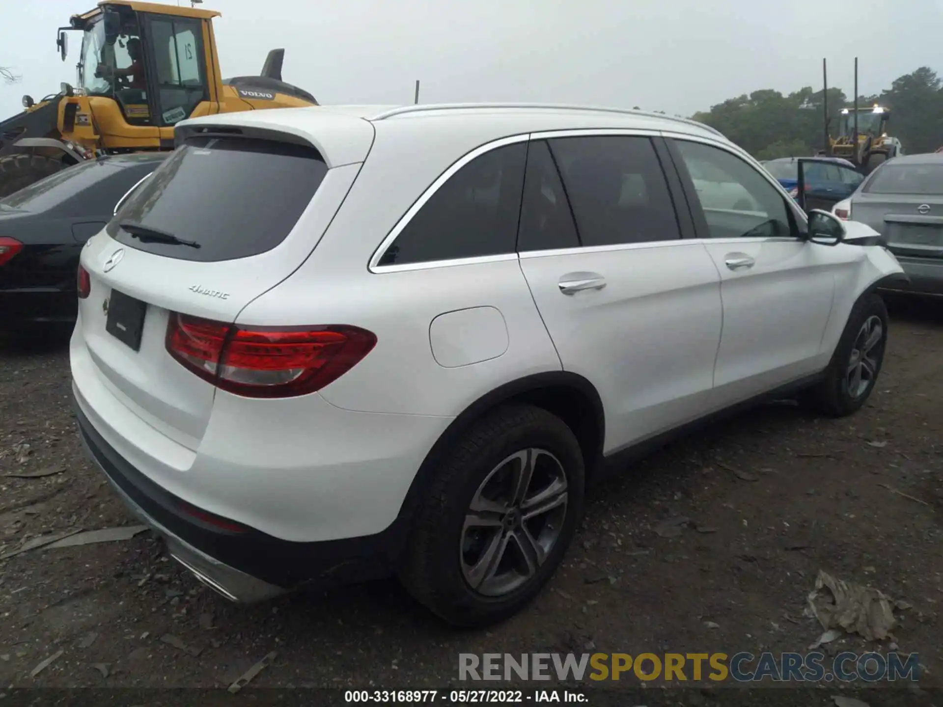 4 Фотография поврежденного автомобиля WDC0G4KB1KF633800 MERCEDES-BENZ GLC 2019