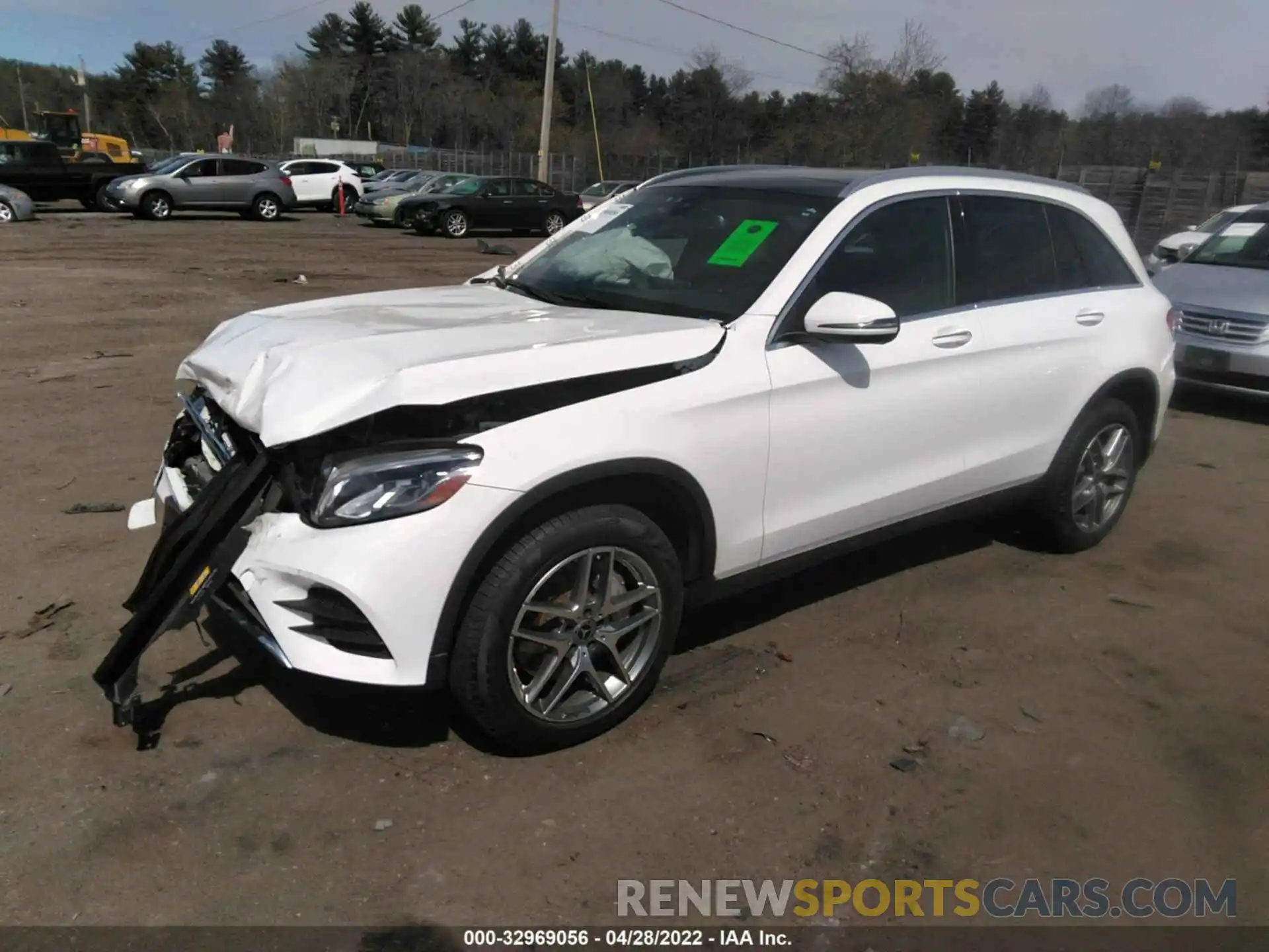 2 Photograph of a damaged car WDC0G4KB1KV138289 MERCEDES-BENZ GLC 2019