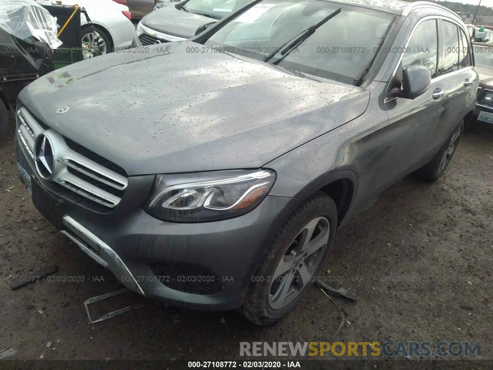 2 Photograph of a damaged car WDC0G4KB1KV168425 MERCEDES-BENZ GLC 2019