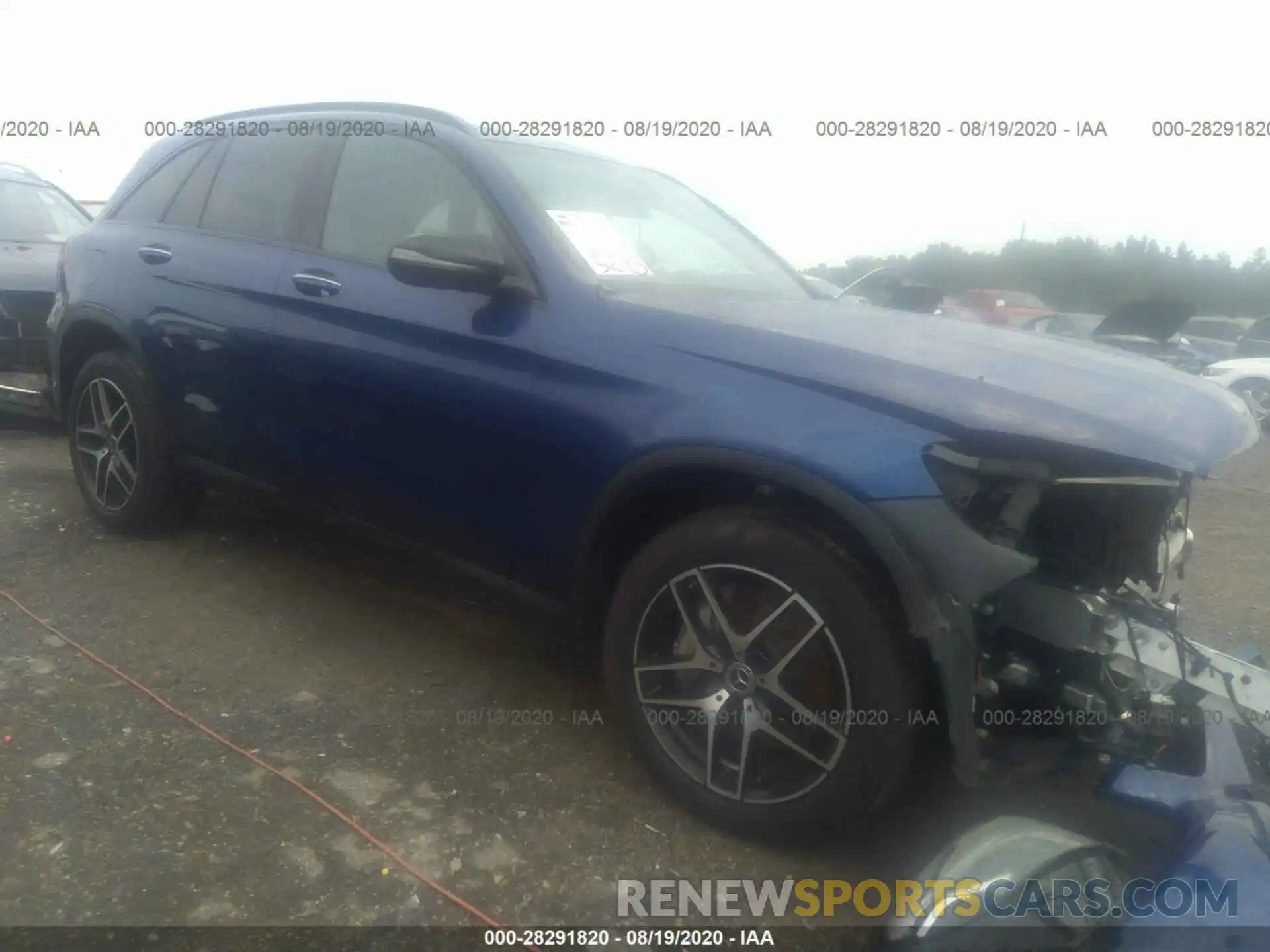 1 Photograph of a damaged car WDC0G4KB1KV189193 MERCEDES-BENZ GLC 2019