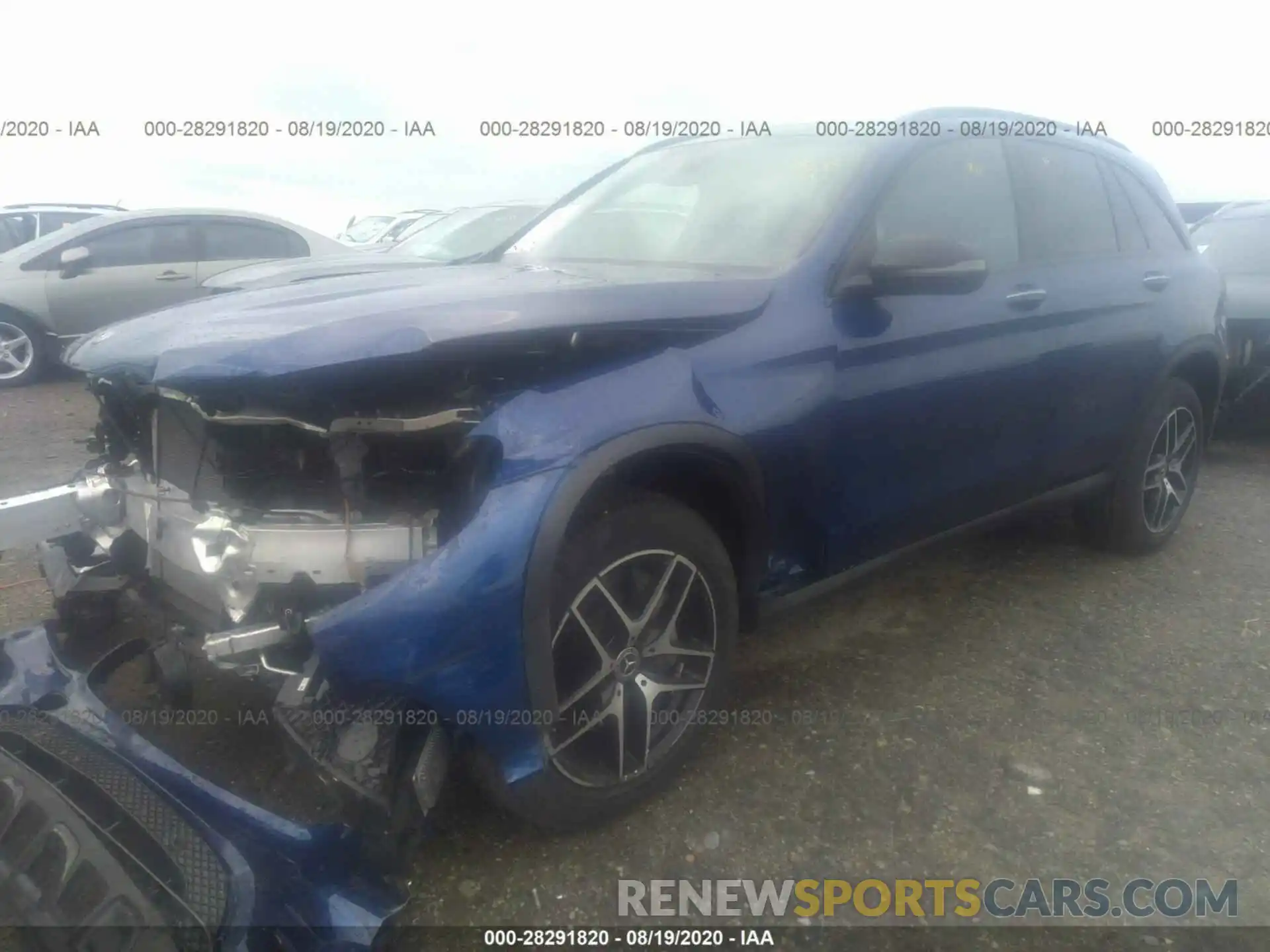 2 Photograph of a damaged car WDC0G4KB1KV189193 MERCEDES-BENZ GLC 2019