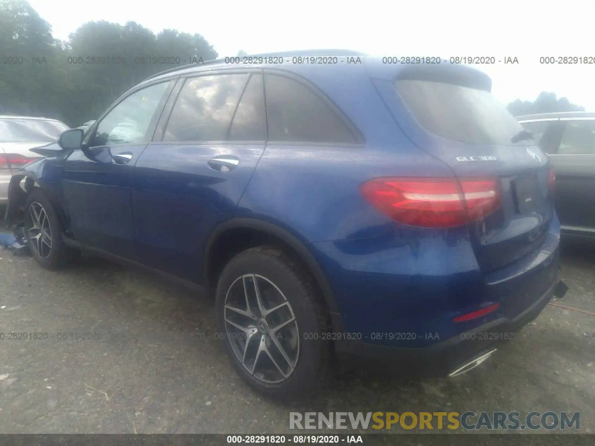 3 Photograph of a damaged car WDC0G4KB1KV189193 MERCEDES-BENZ GLC 2019