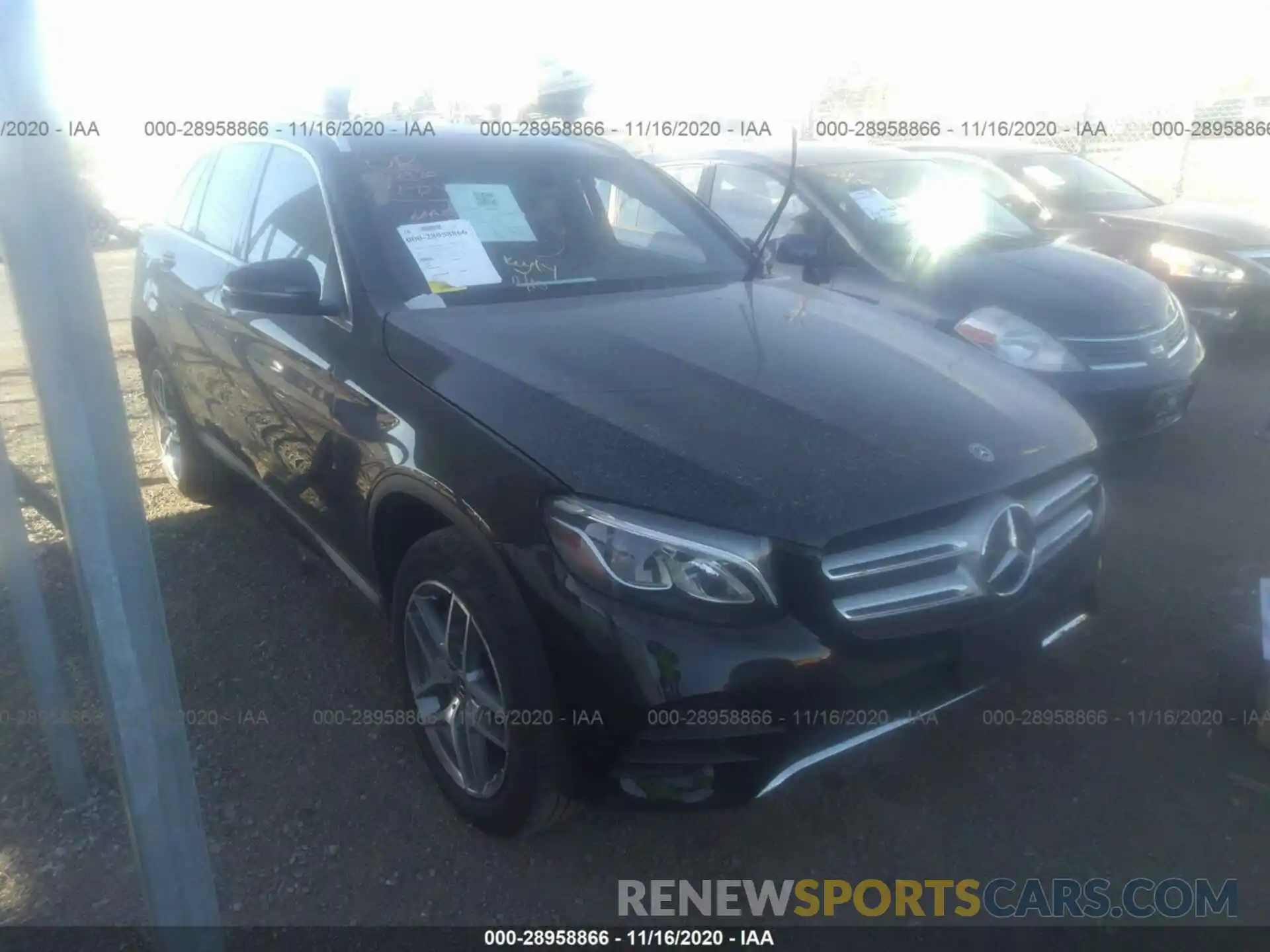 1 Photograph of a damaged car WDC0G4KB2K1001210 MERCEDES-BENZ GLC 2019