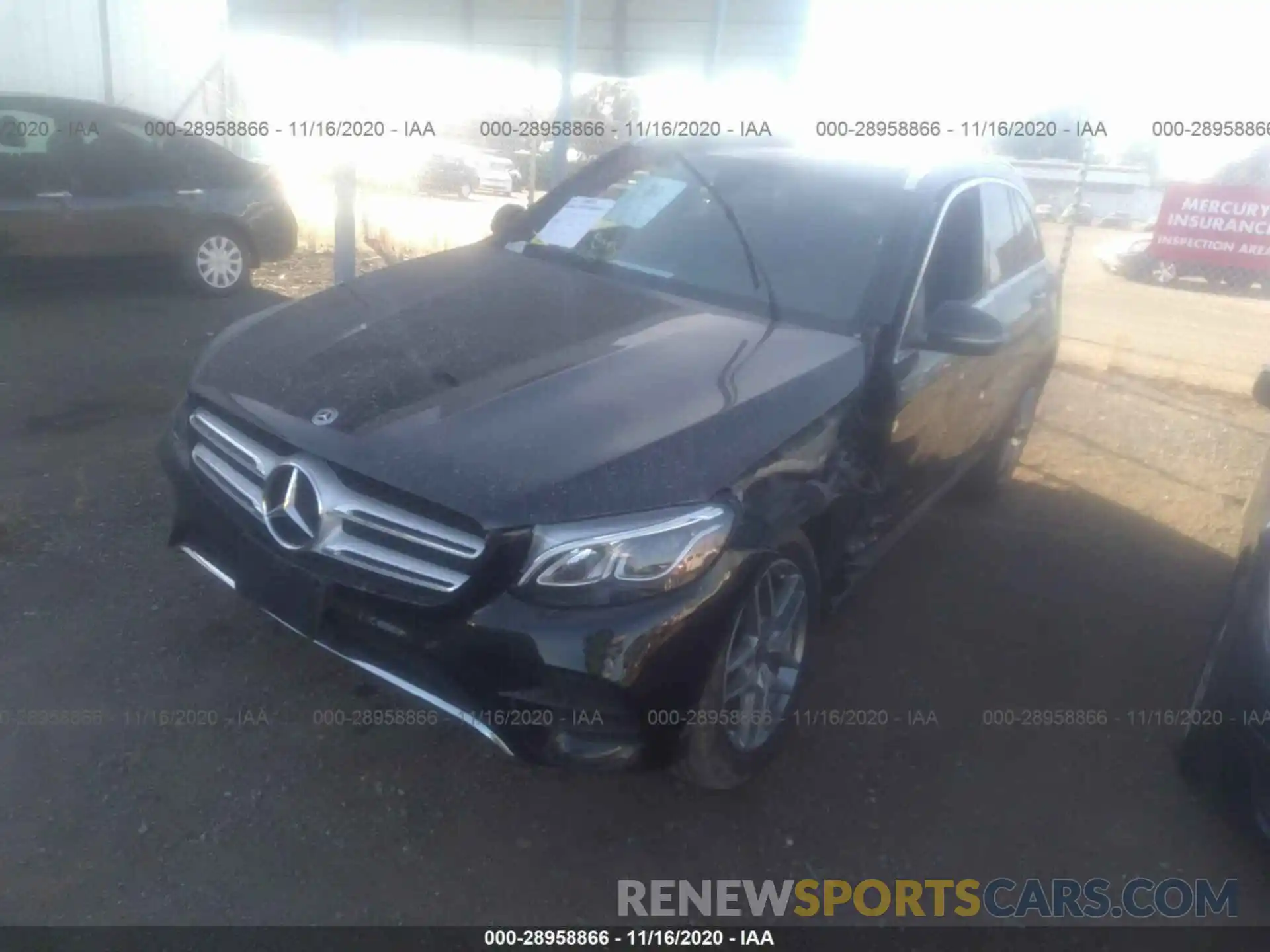 2 Photograph of a damaged car WDC0G4KB2K1001210 MERCEDES-BENZ GLC 2019