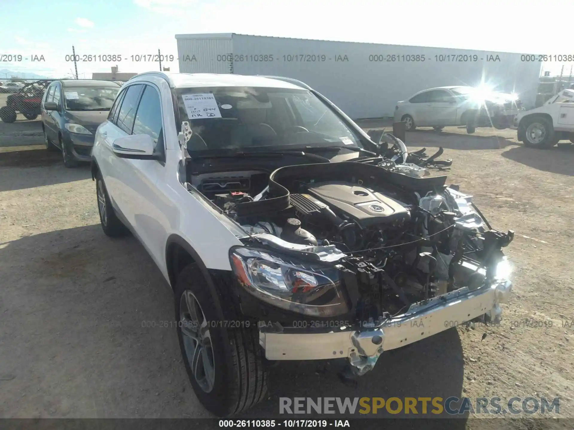 1 Photograph of a damaged car WDC0G4KB2K1004169 MERCEDES-BENZ GLC 2019