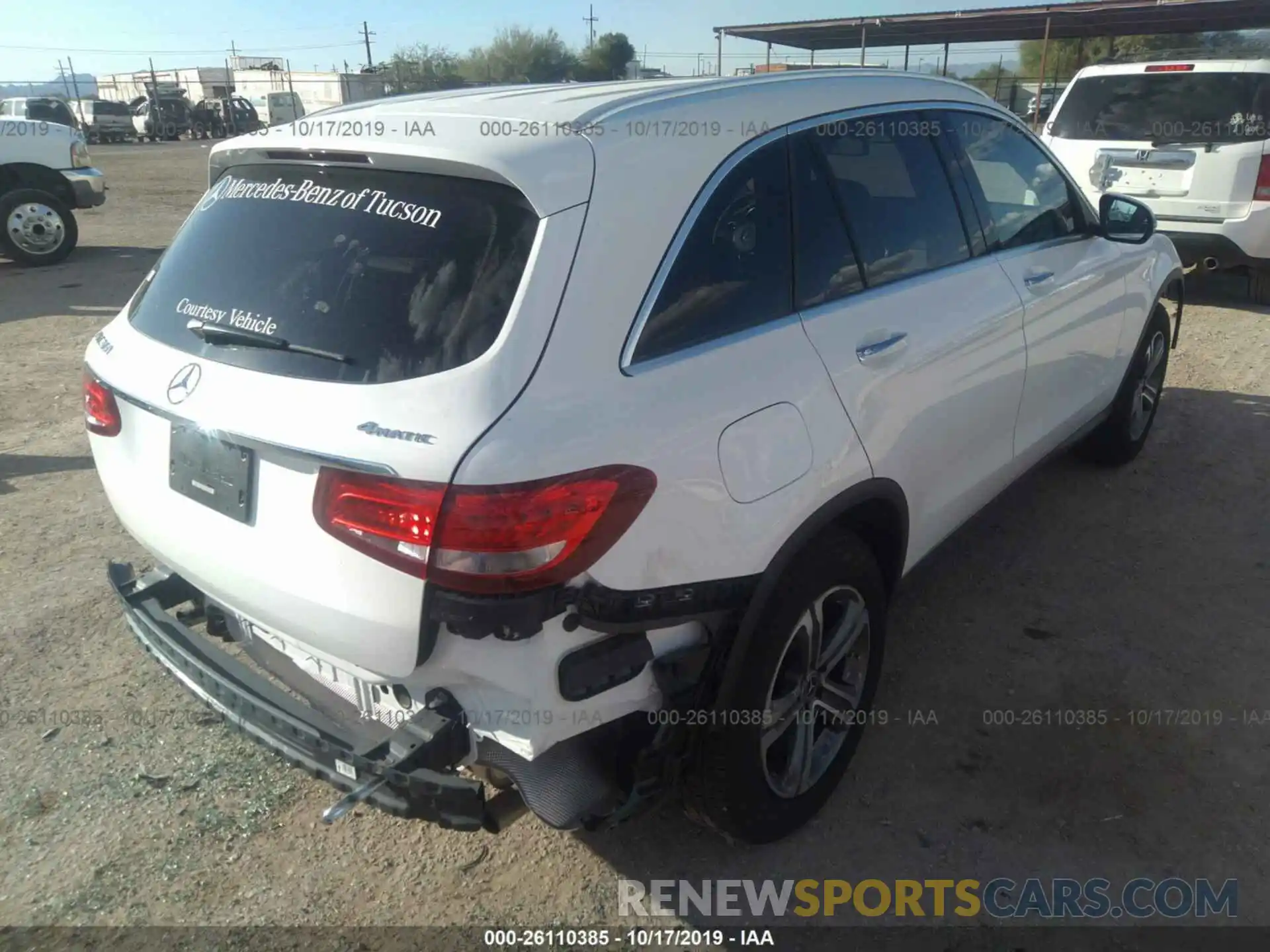 4 Photograph of a damaged car WDC0G4KB2K1004169 MERCEDES-BENZ GLC 2019