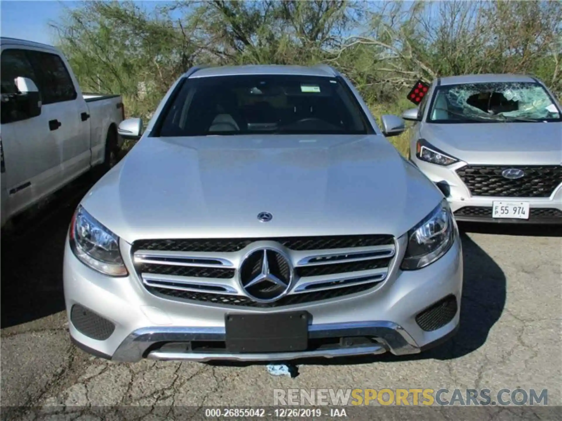 1 Photograph of a damaged car WDC0G4KB2KF578371 MERCEDES-BENZ GLC 2019