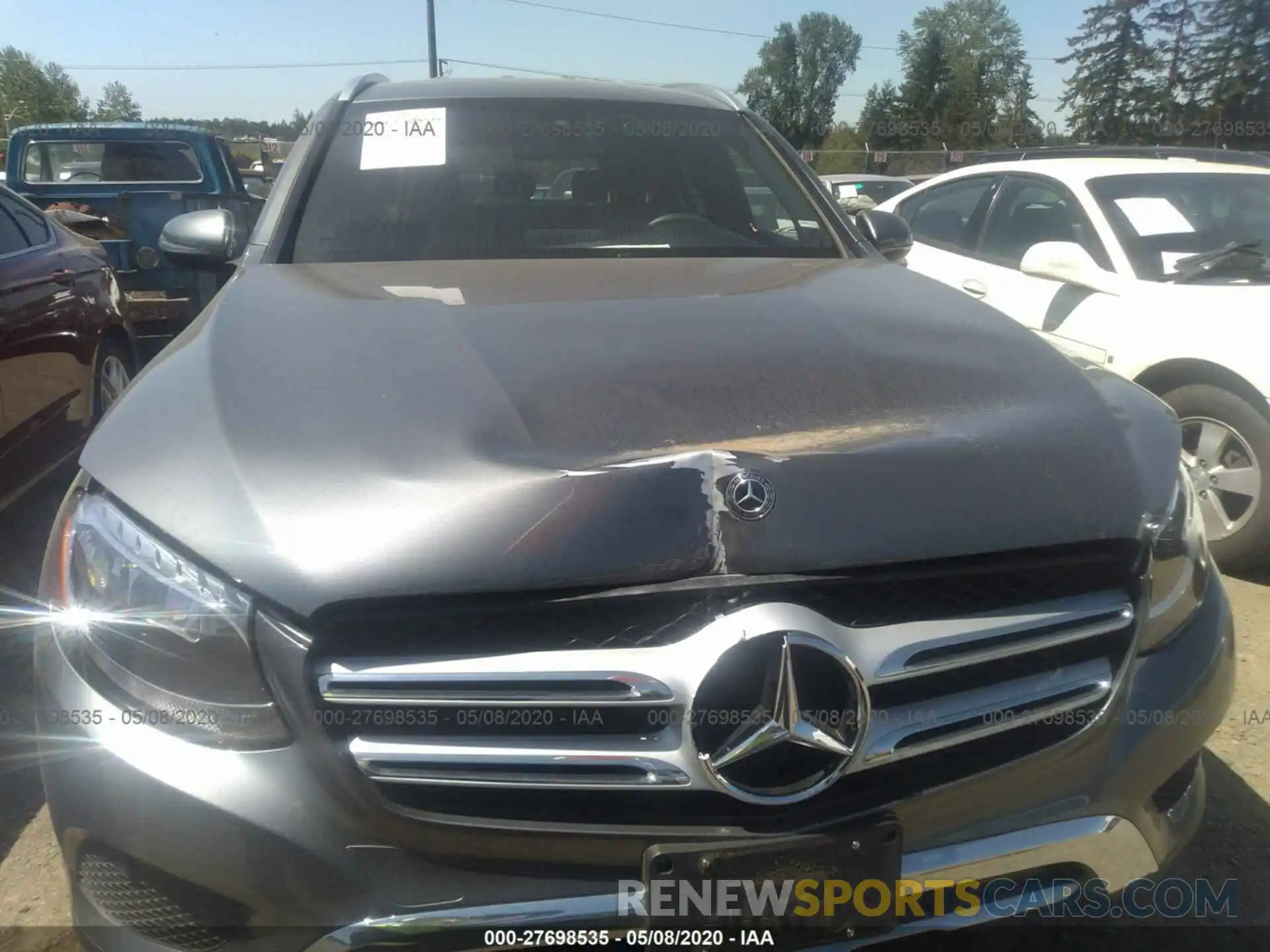 6 Photograph of a damaged car WDC0G4KB2KF584784 MERCEDES-BENZ GLC 2019