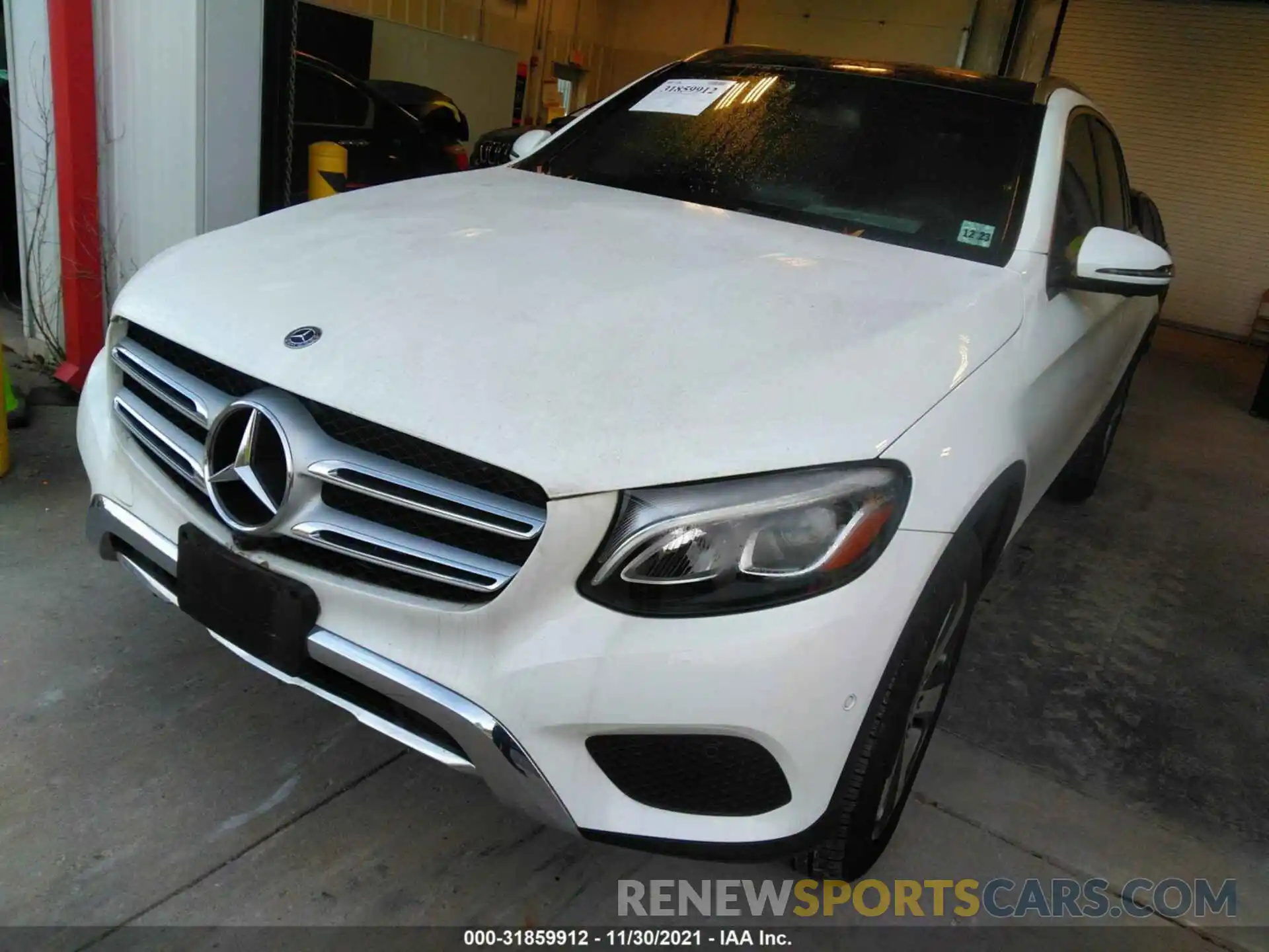 2 Фотография поврежденного автомобиля WDC0G4KB2KV136924 MERCEDES-BENZ GLC 2019