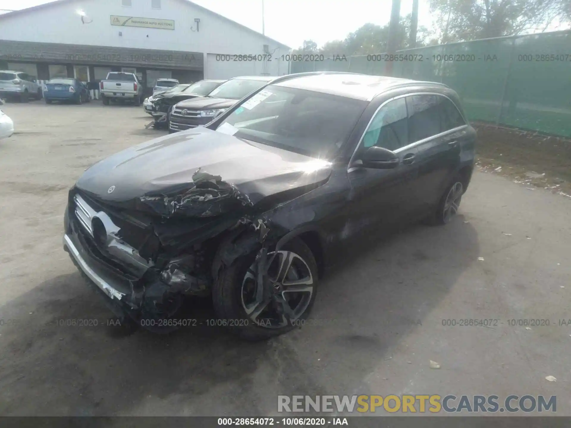 2 Photograph of a damaged car WDC0G4KB3KF551406 MERCEDES-BENZ GLC 2019