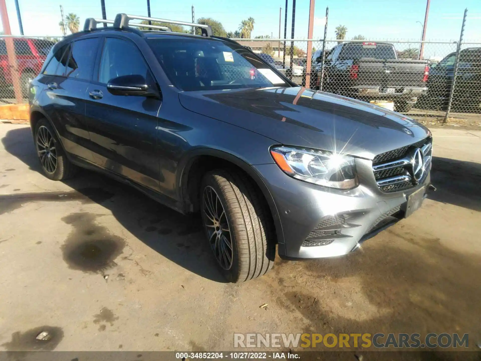 1 Photograph of a damaged car WDC0G4KB3KV121039 MERCEDES-BENZ GLC 2019