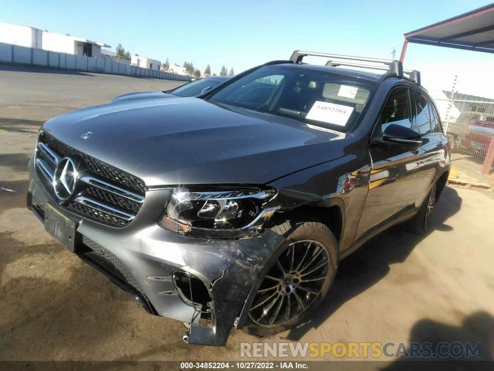 2 Photograph of a damaged car WDC0G4KB3KV121039 MERCEDES-BENZ GLC 2019