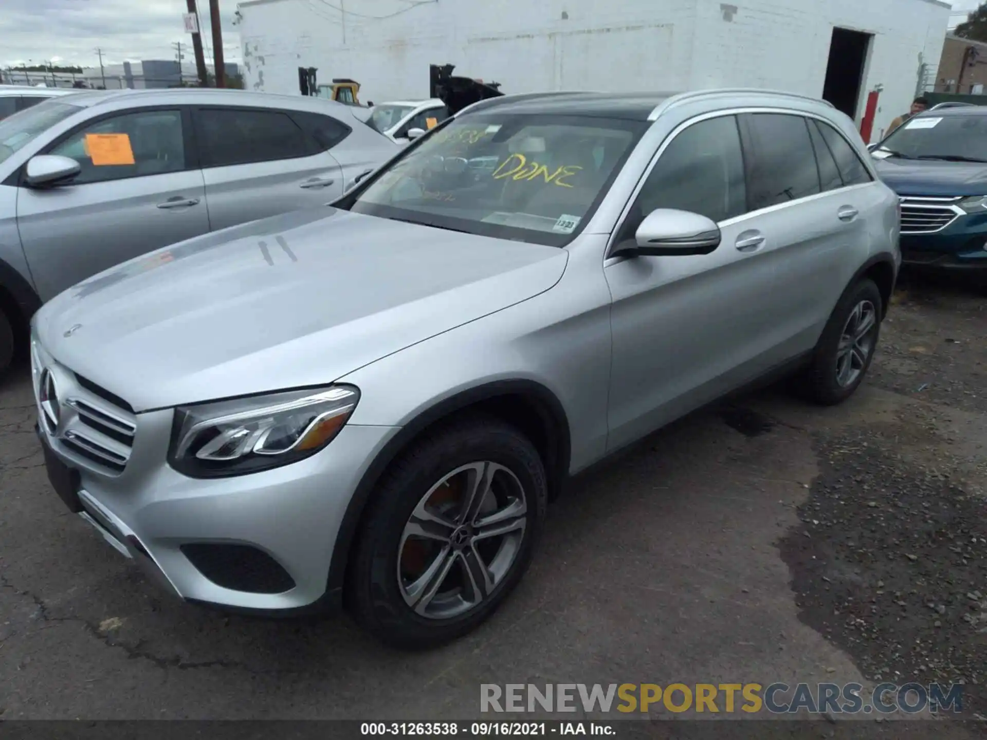 2 Photograph of a damaged car WDC0G4KB3KV151237 MERCEDES-BENZ GLC 2019