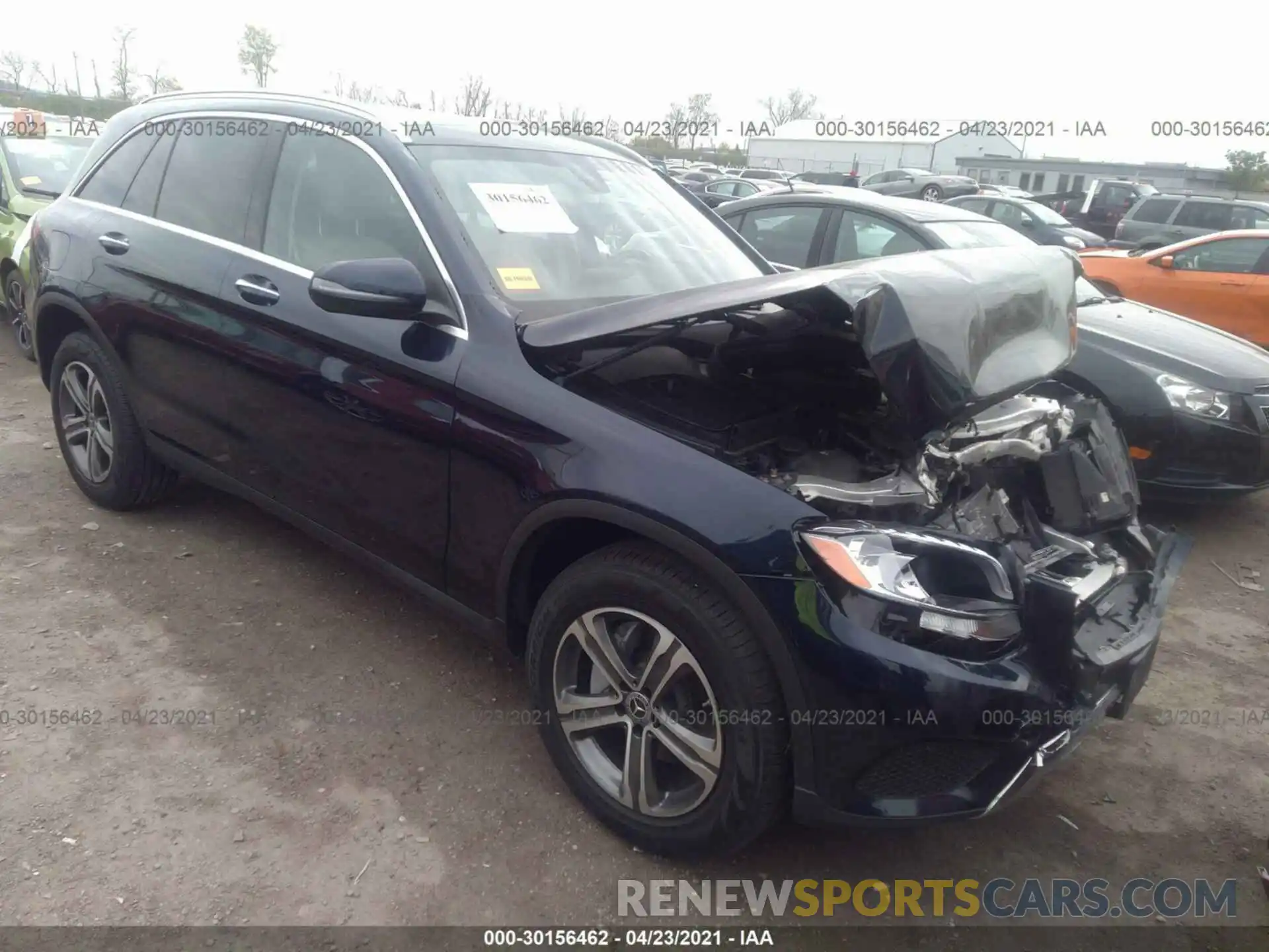 1 Photograph of a damaged car WDC0G4KB3KV153246 MERCEDES-BENZ GLC 2019