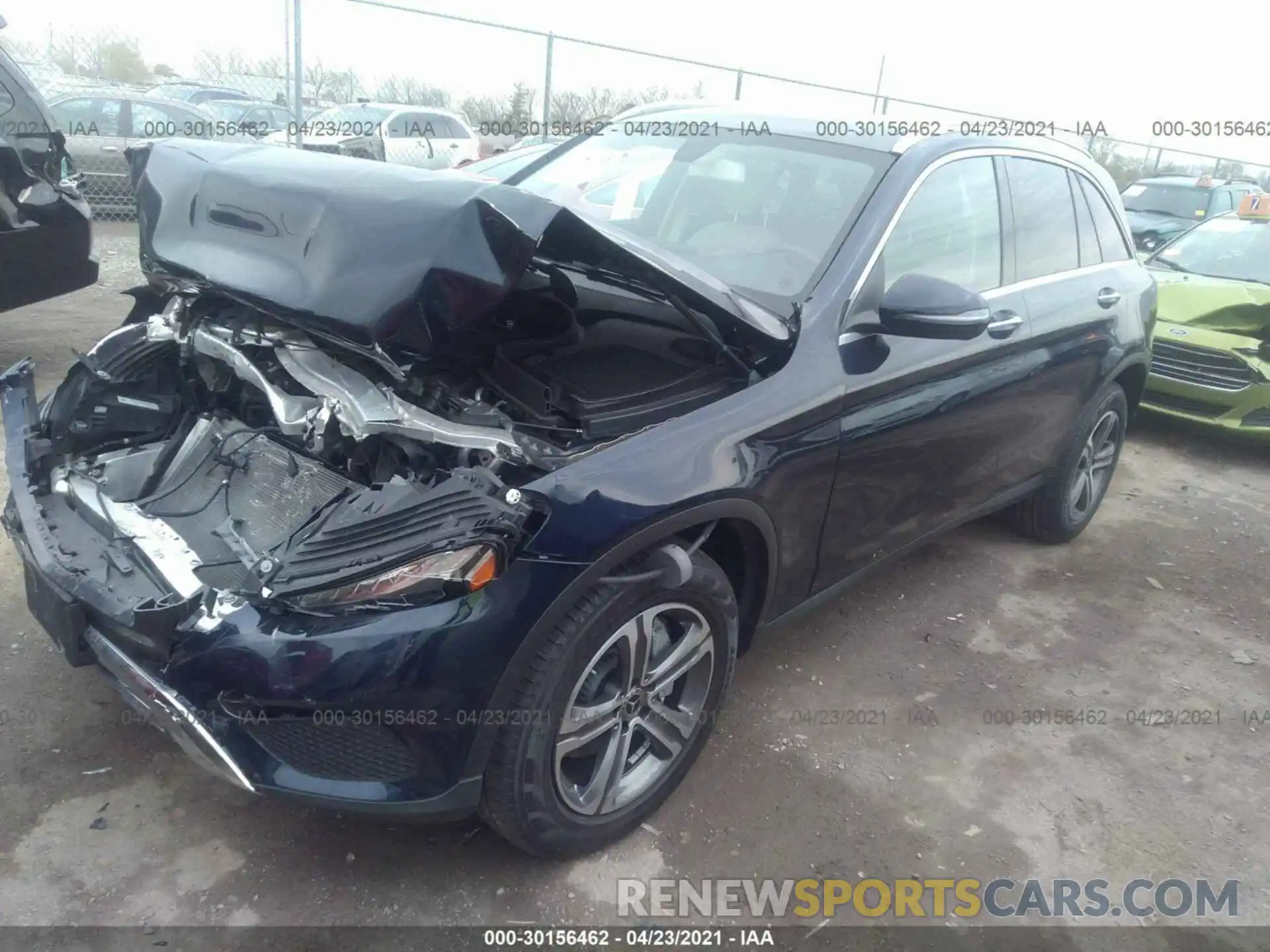 2 Photograph of a damaged car WDC0G4KB3KV153246 MERCEDES-BENZ GLC 2019