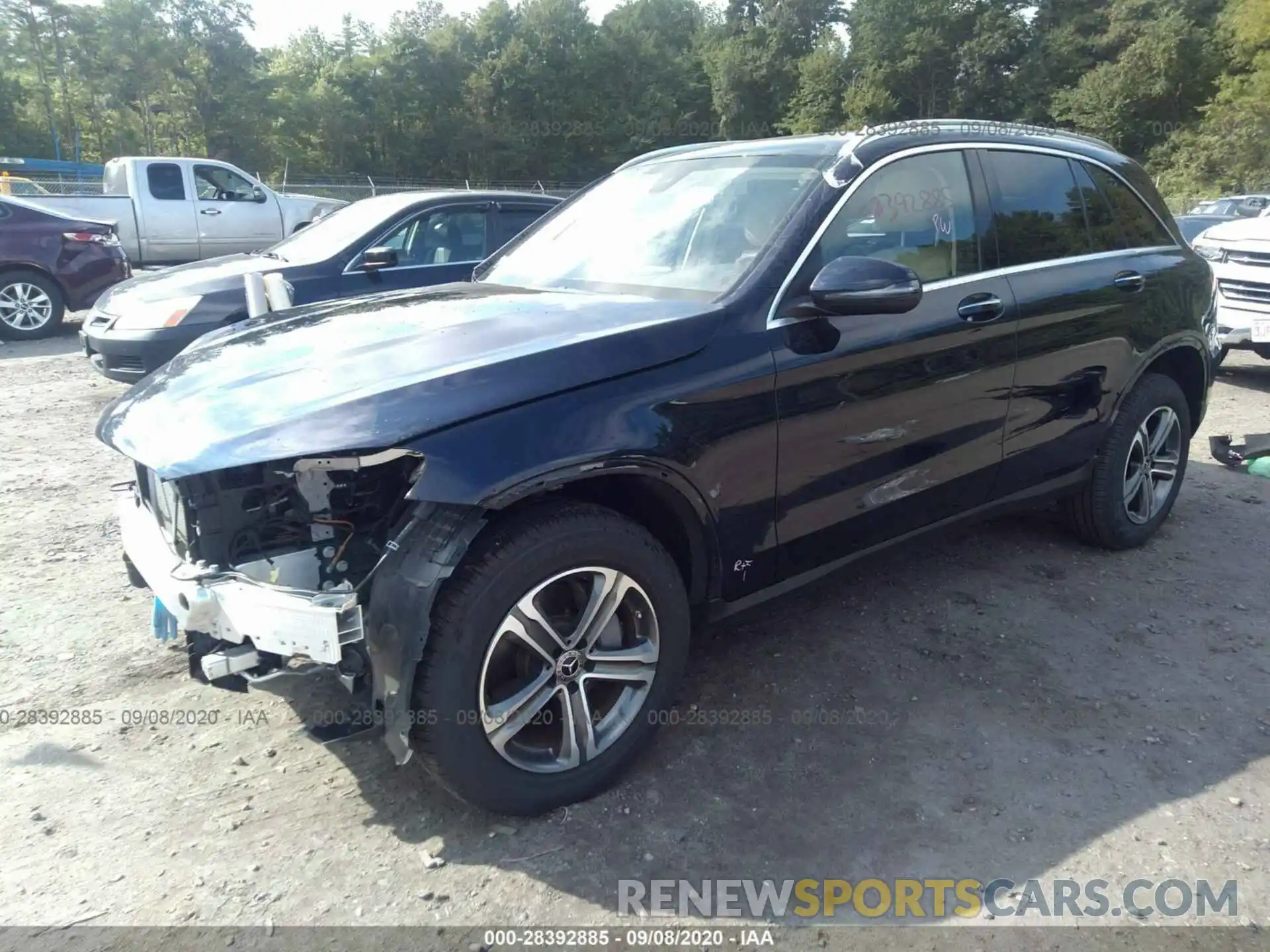 2 Photograph of a damaged car WDC0G4KB3KV180267 MERCEDES-BENZ GLC 2019