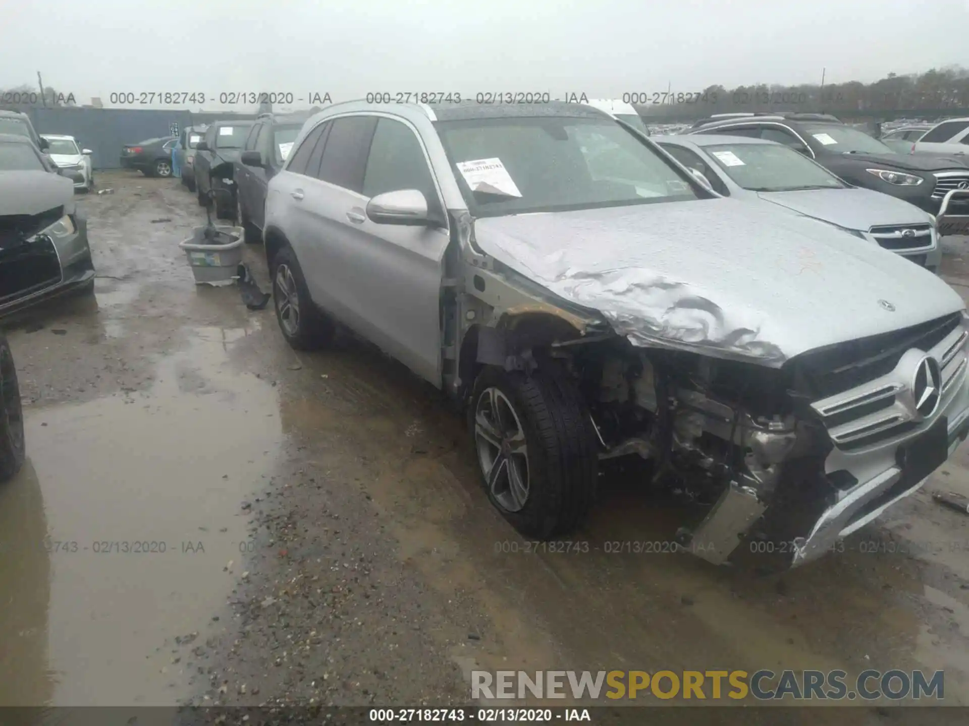 1 Photograph of a damaged car WDC0G4KB3KV180303 MERCEDES-BENZ GLC 2019