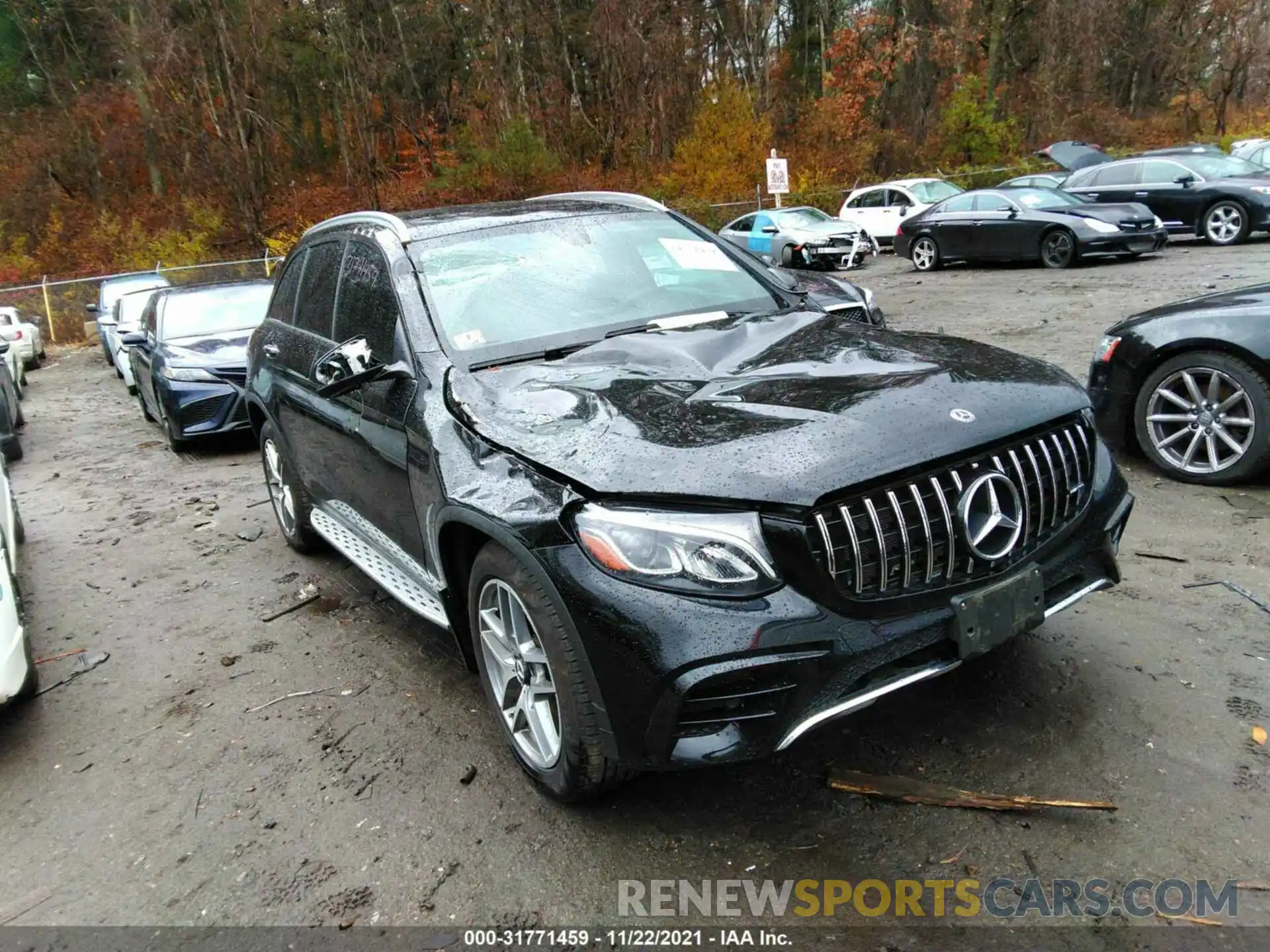 1 Photograph of a damaged car WDC0G4KB3KV183931 MERCEDES-BENZ GLC 2019