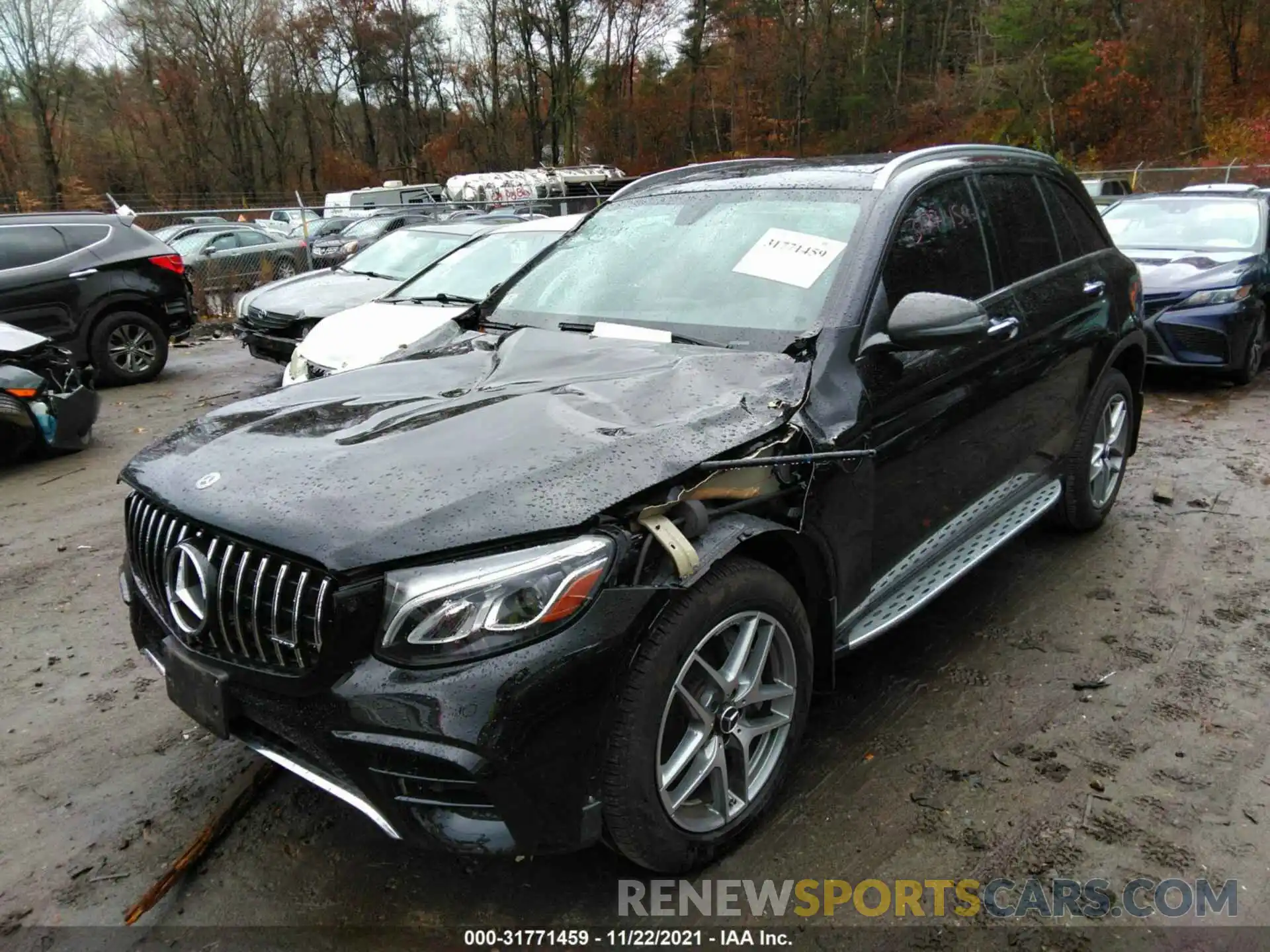 2 Photograph of a damaged car WDC0G4KB3KV183931 MERCEDES-BENZ GLC 2019