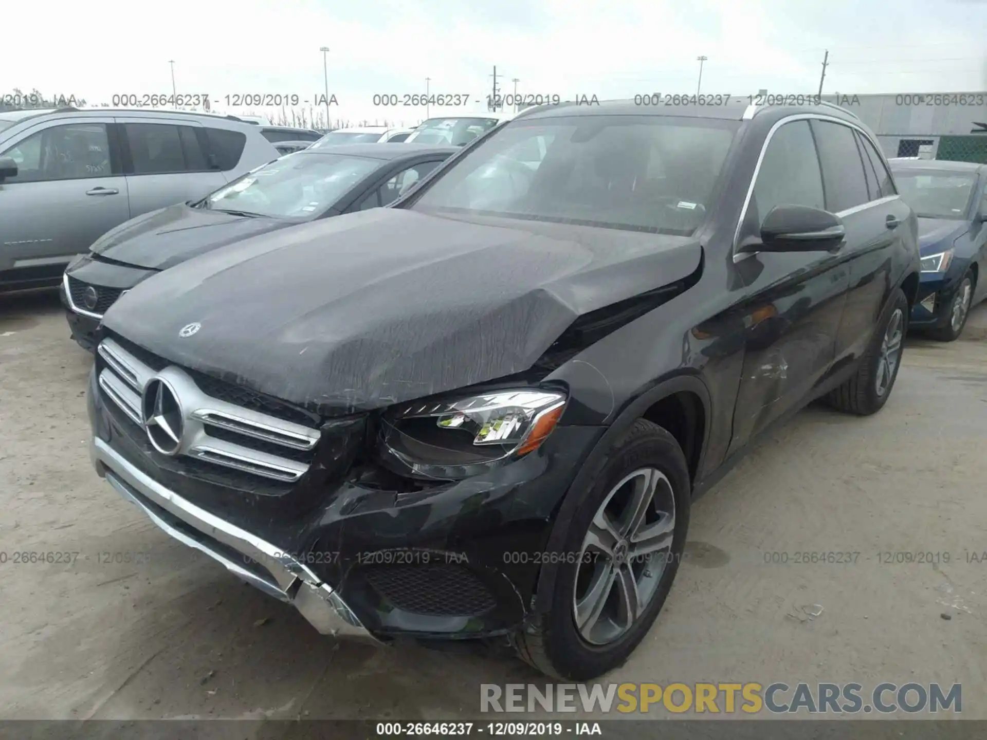 2 Photograph of a damaged car WDC0G4KB4KF542150 MERCEDES-BENZ GLC 2019