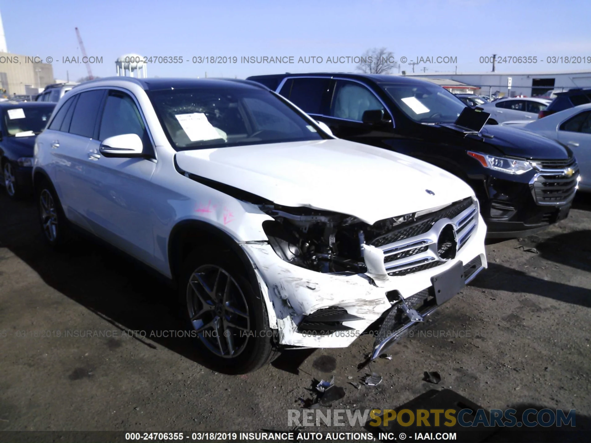 1 Photograph of a damaged car WDC0G4KB4KF551298 MERCEDES-BENZ GLC 2019