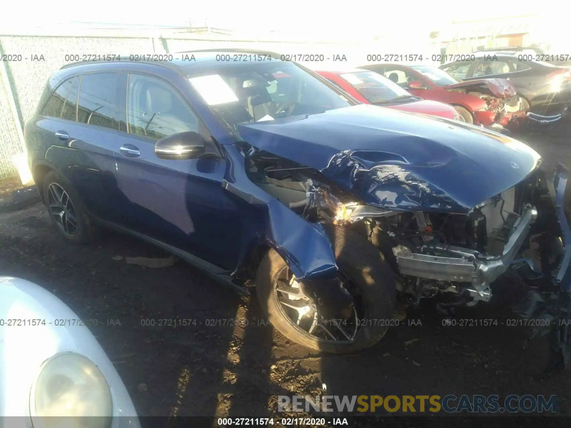 1 Photograph of a damaged car WDC0G4KB4KF576976 MERCEDES-BENZ GLC 2019