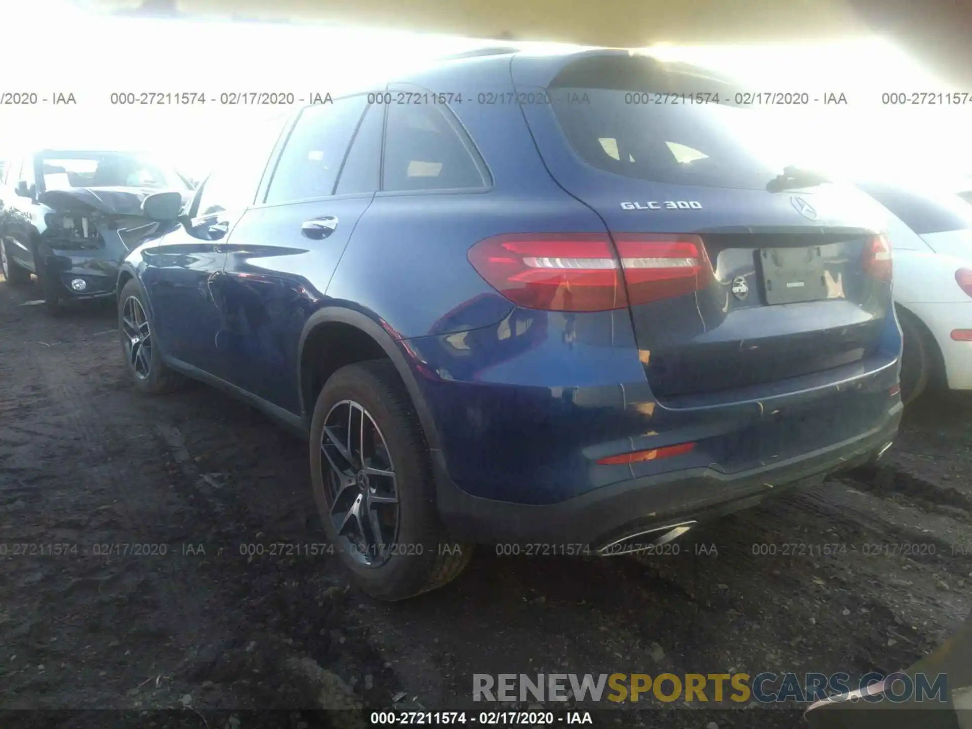 3 Photograph of a damaged car WDC0G4KB4KF576976 MERCEDES-BENZ GLC 2019