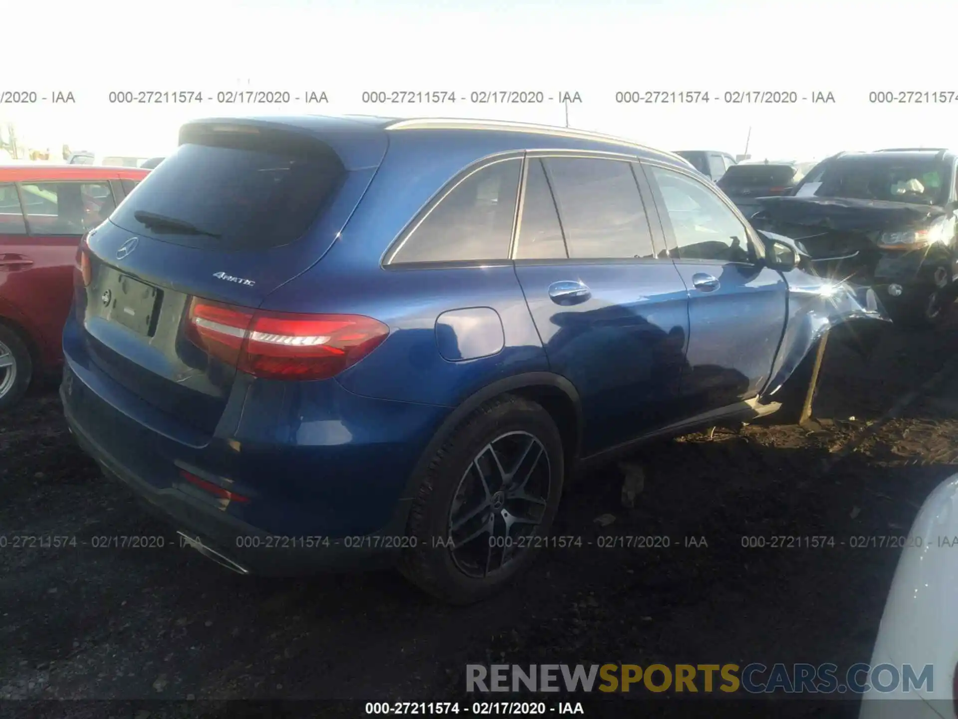 4 Photograph of a damaged car WDC0G4KB4KF576976 MERCEDES-BENZ GLC 2019