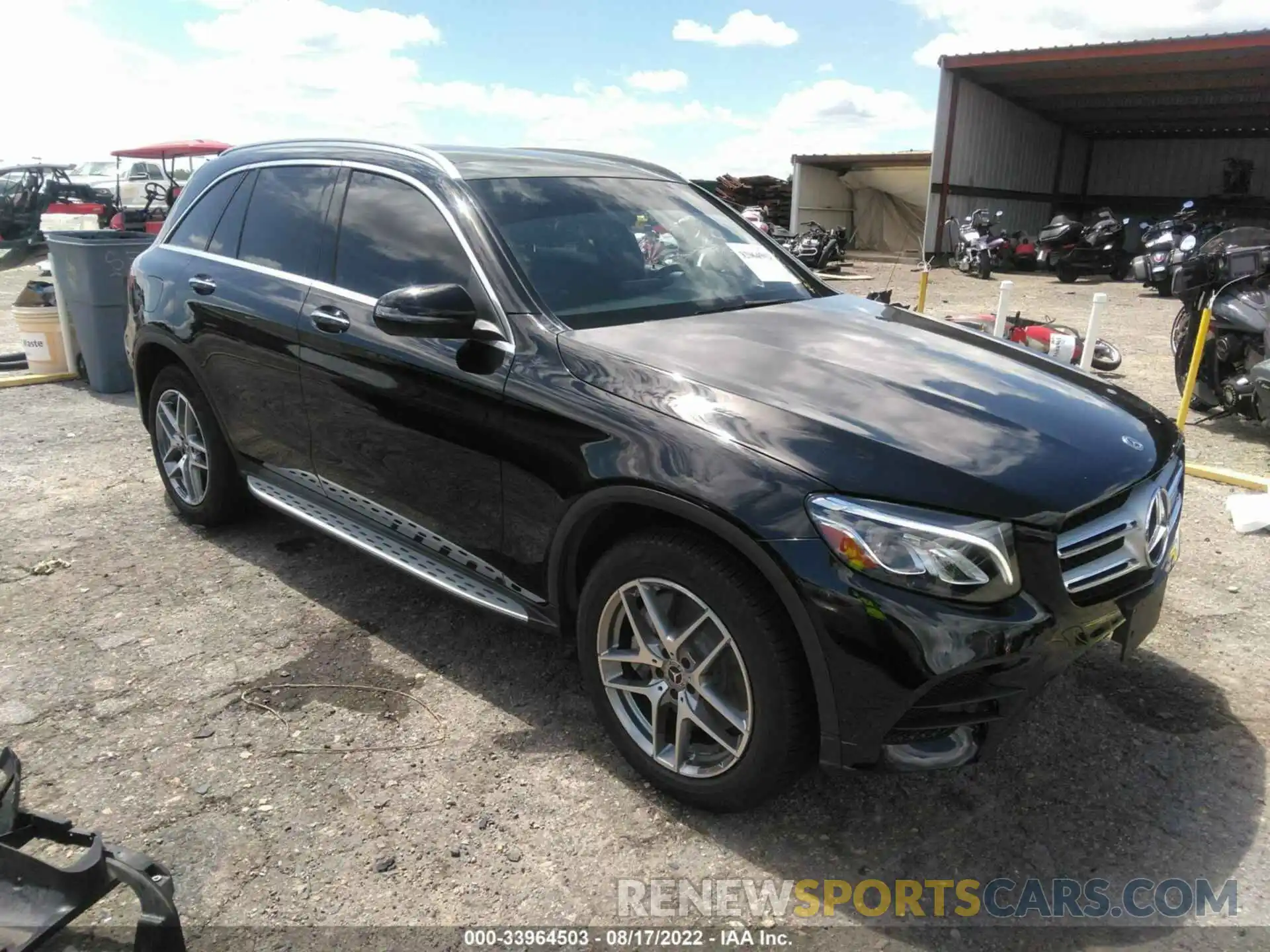 1 Фотография поврежденного автомобиля WDC0G4KB4KF668234 MERCEDES-BENZ GLC 2019