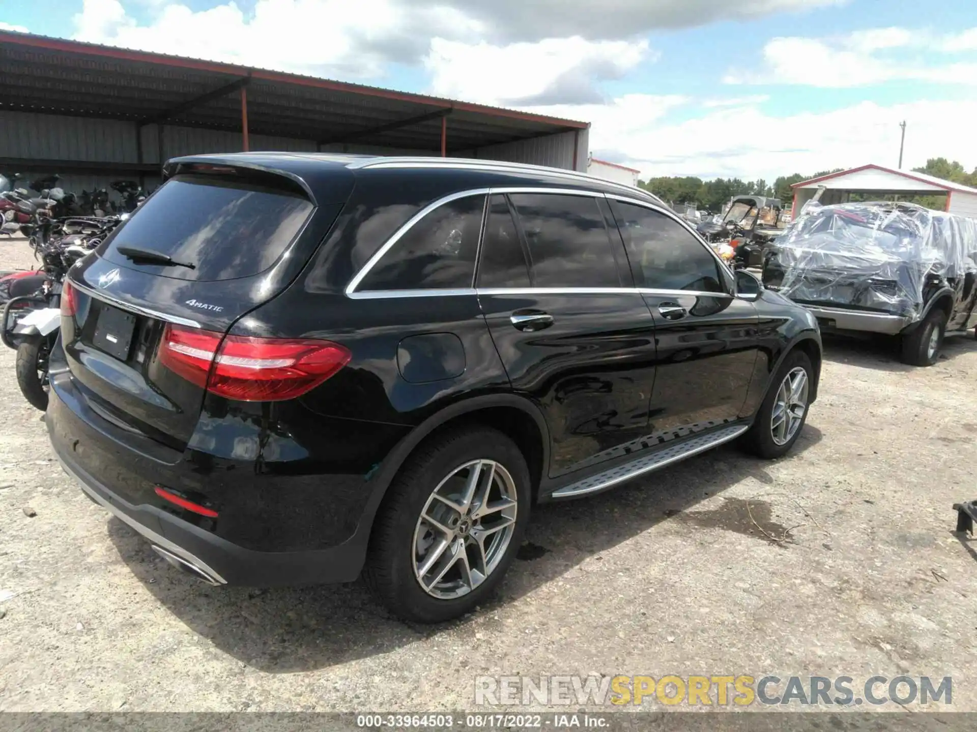 4 Фотография поврежденного автомобиля WDC0G4KB4KF668234 MERCEDES-BENZ GLC 2019