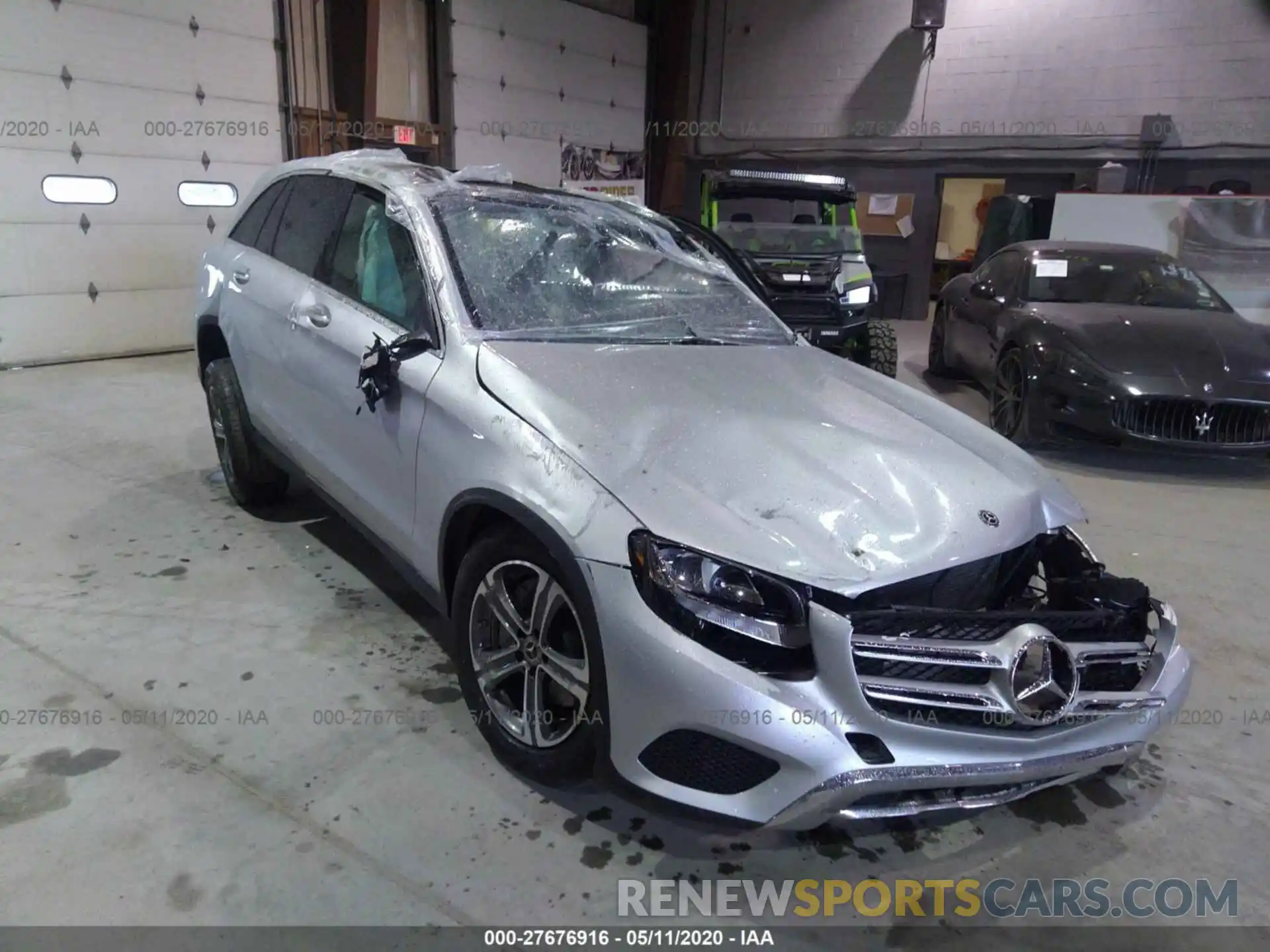 1 Photograph of a damaged car WDC0G4KB4KV118618 MERCEDES-BENZ GLC 2019