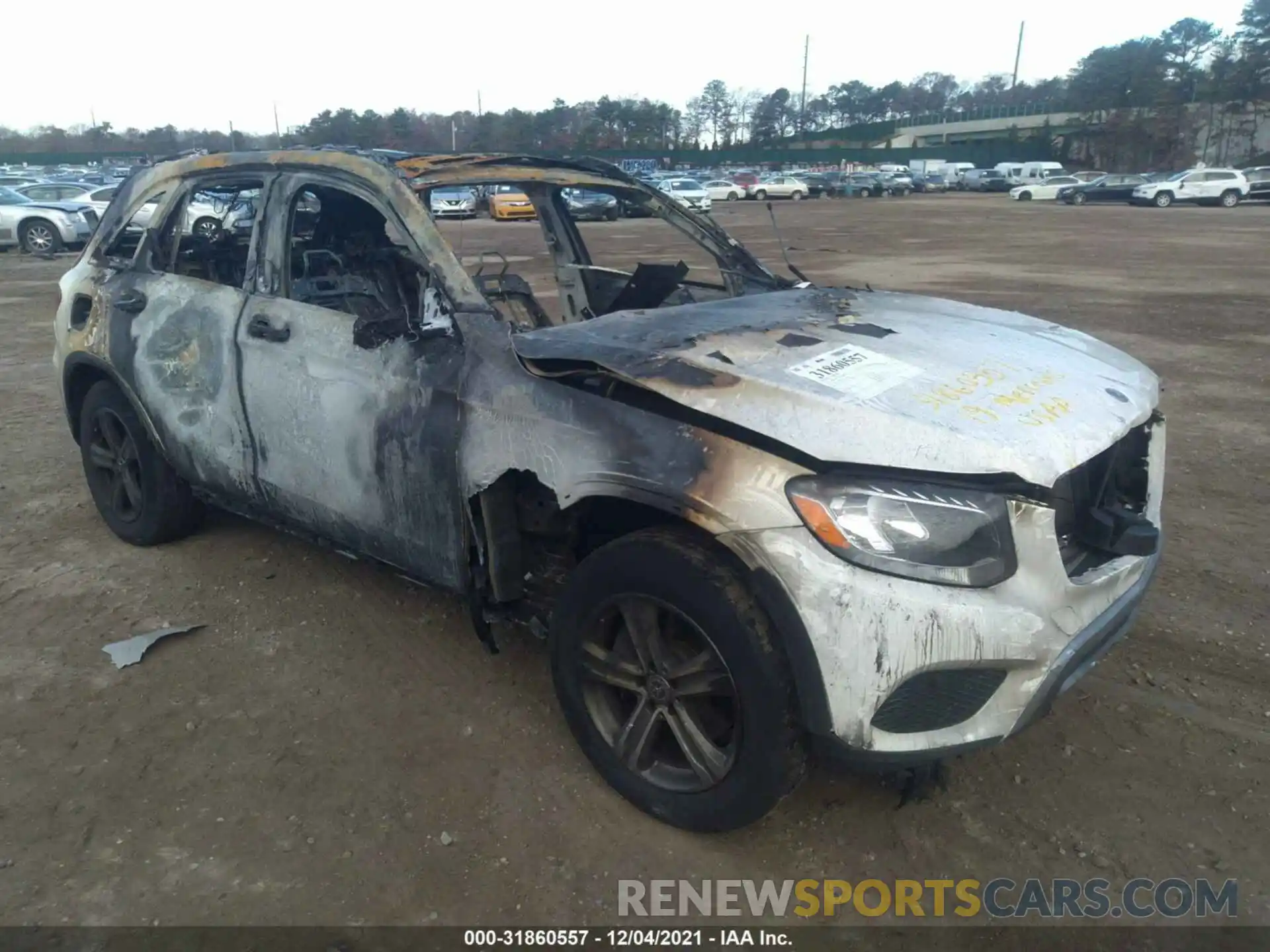 1 Photograph of a damaged car WDC0G4KB4KV129134 MERCEDES-BENZ GLC 2019