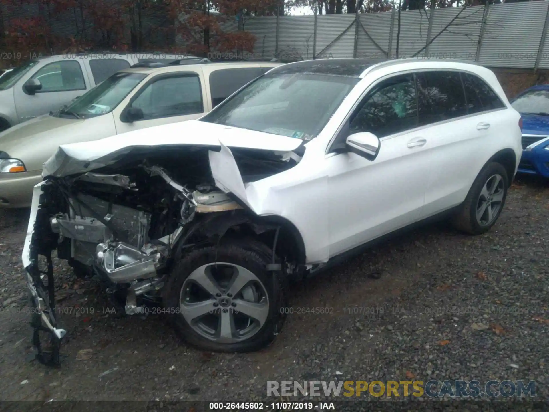 2 Photograph of a damaged car WDC0G4KB4KV132471 MERCEDES-BENZ GLC 2019