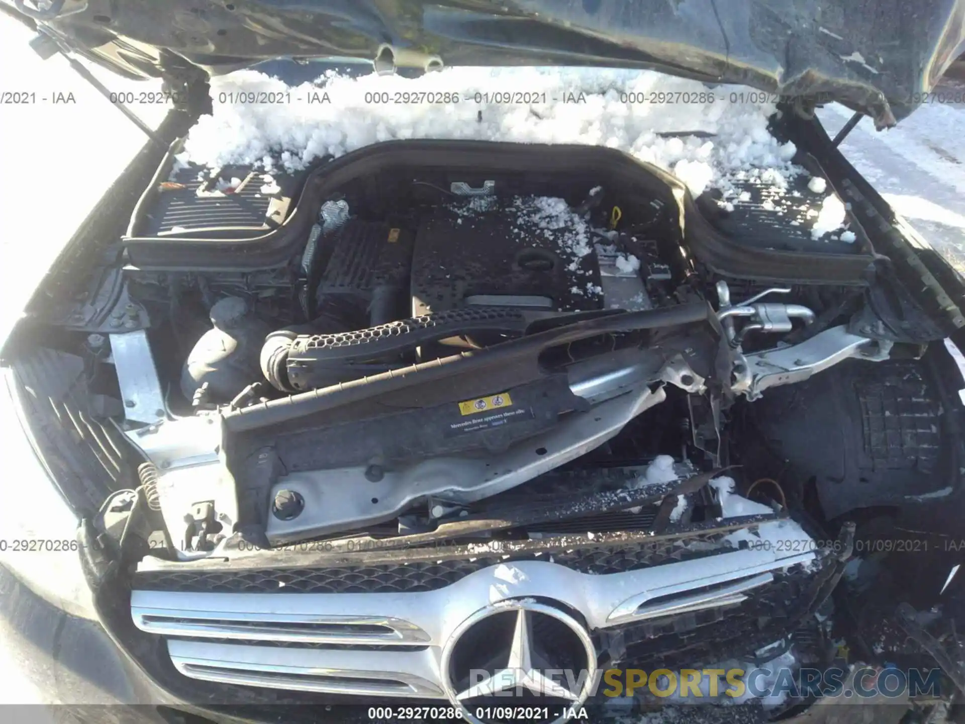10 Photograph of a damaged car WDC0G4KB4KV133538 MERCEDES-BENZ GLC 2019